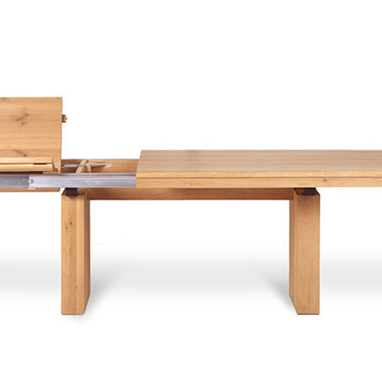 Ethnicraft Oak Double extendable dining table Prevalent Projects