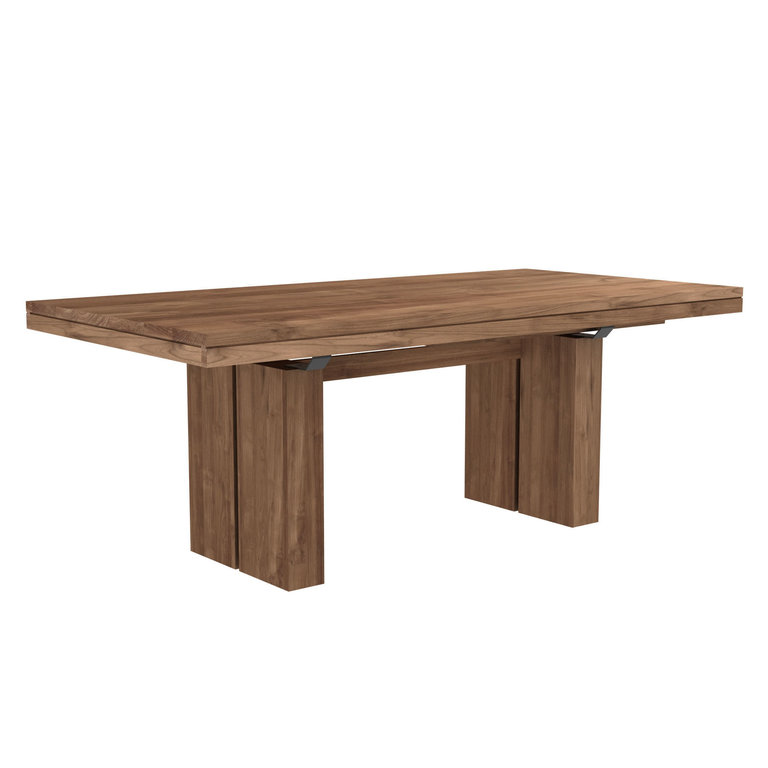 Ethnicraft Oak Double extendable dining table Prevalent Projects