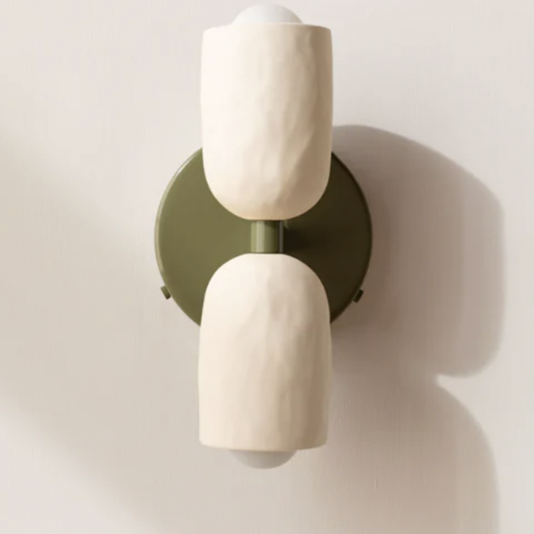 Ceramic Up Down Sconce - Prevalent Projects