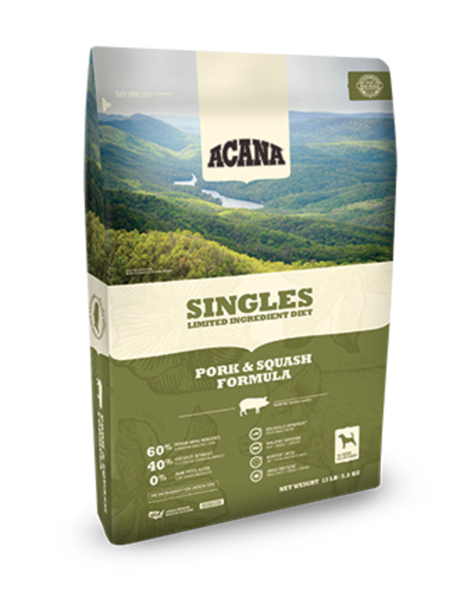 Acana Singles Dog Food Pork & Squash Pawtopia Your Pet's Nutritionist