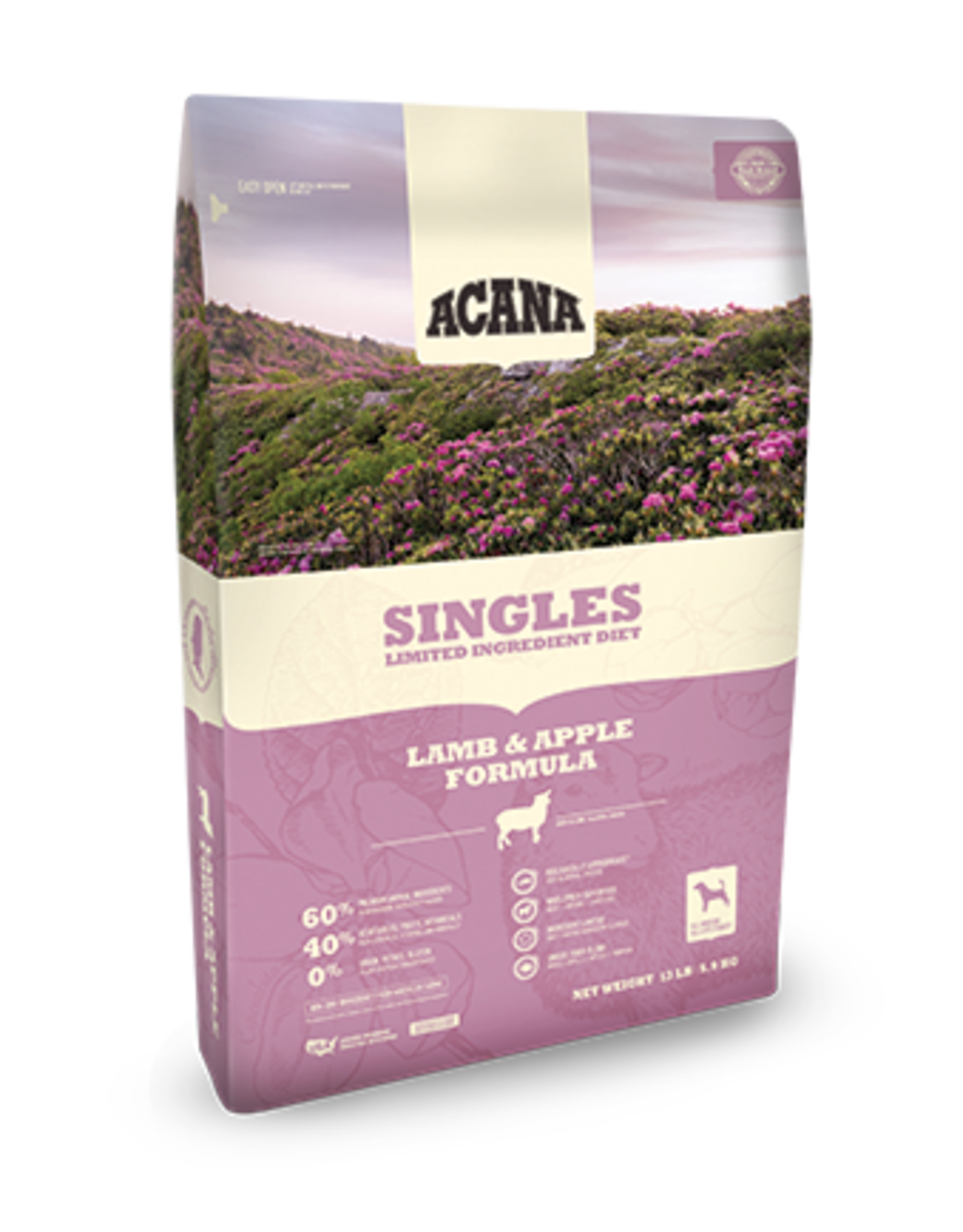 Acana Singles Dog Food Lamb & Apple Pawtopia Your Pet's Nutritionist