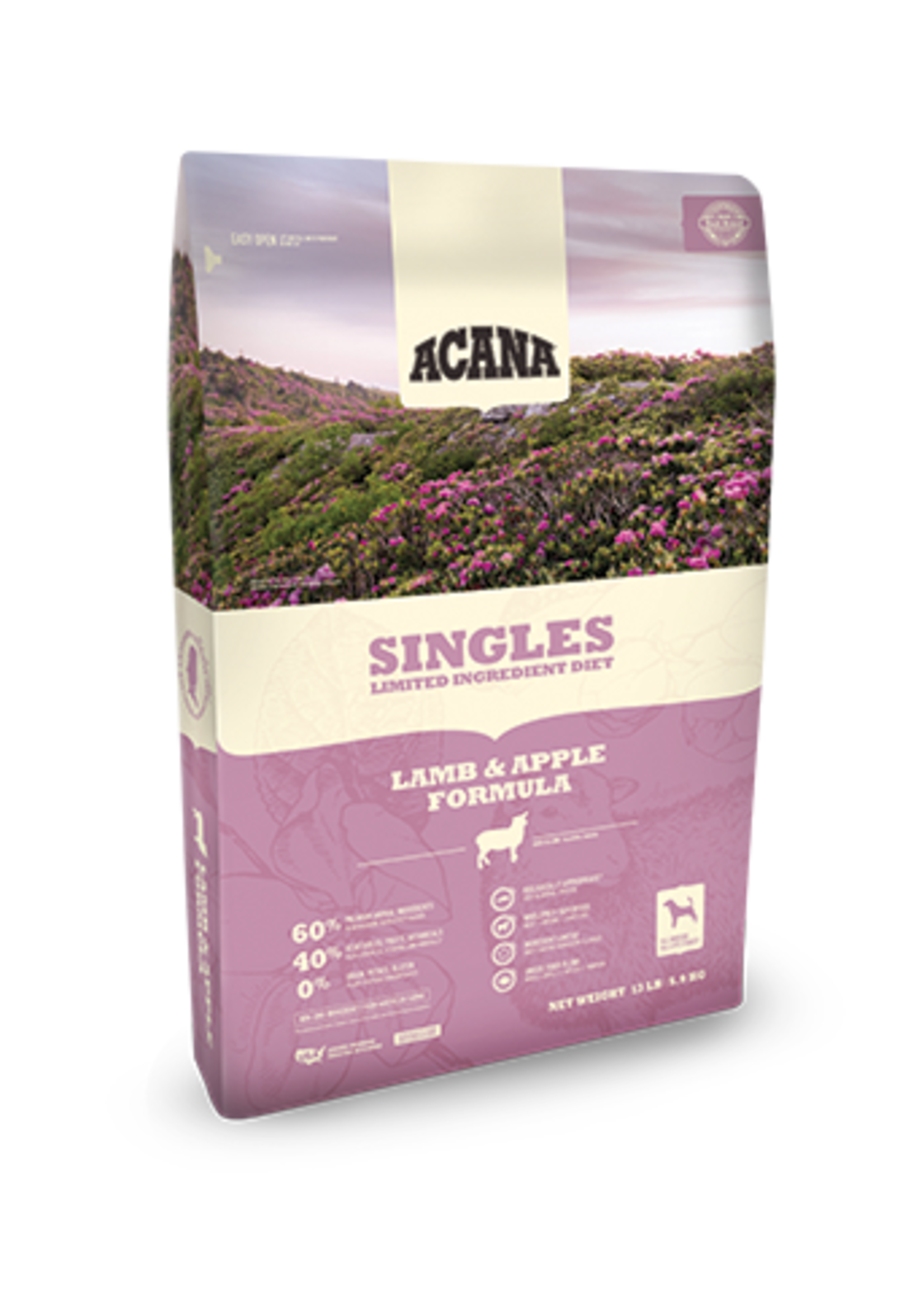 Acana Singles Dog Food Lamb & Apple