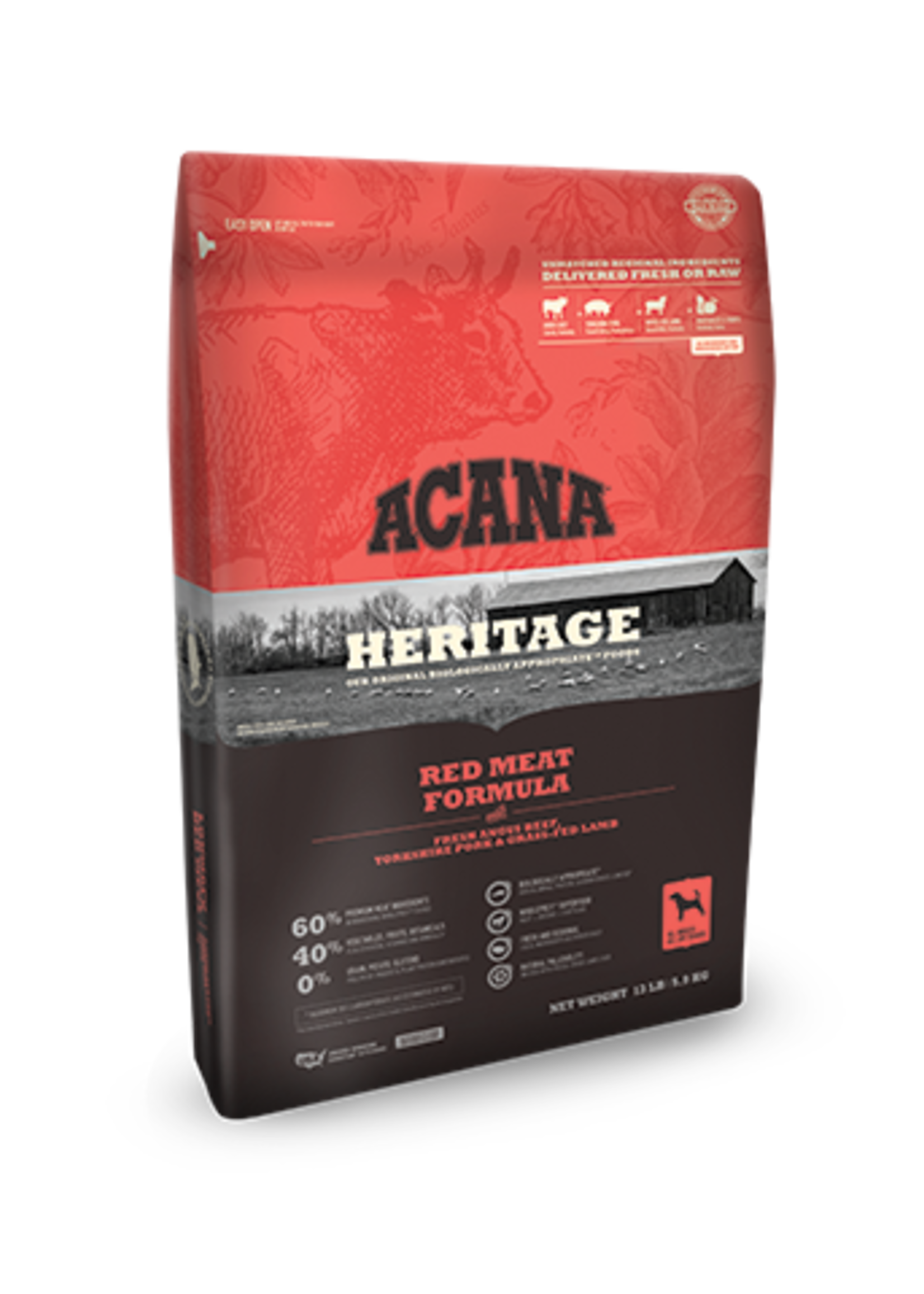 Acana Heritage Dog Food Red Meats