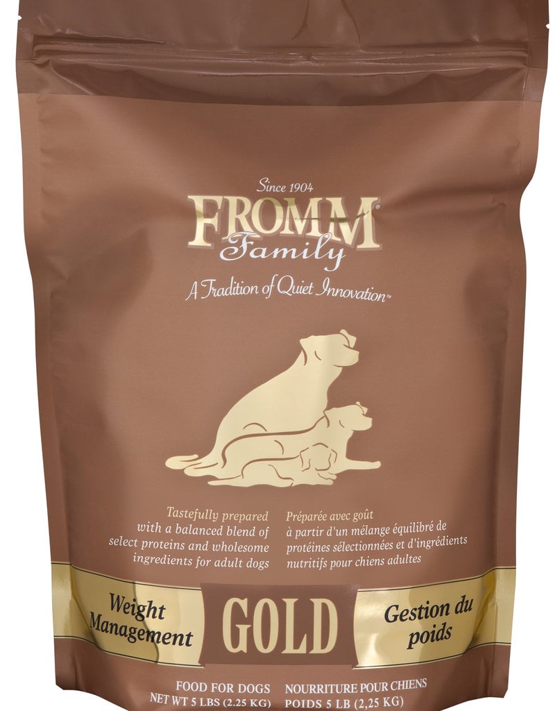 Fromm Gold Dog Foods Weight Management - Pawtopia: Your Pet's Nutritionist