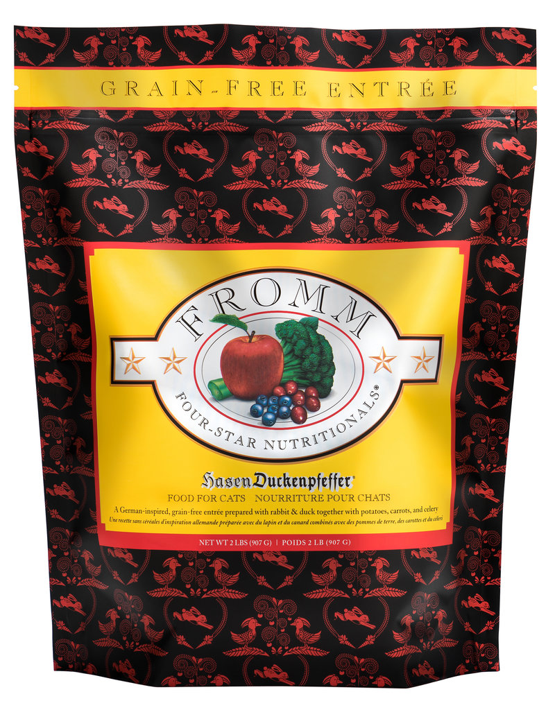 Fromm Four Star GF Cat Food Hasen Duckenpfeffer - Pawtopia: Your Pet's