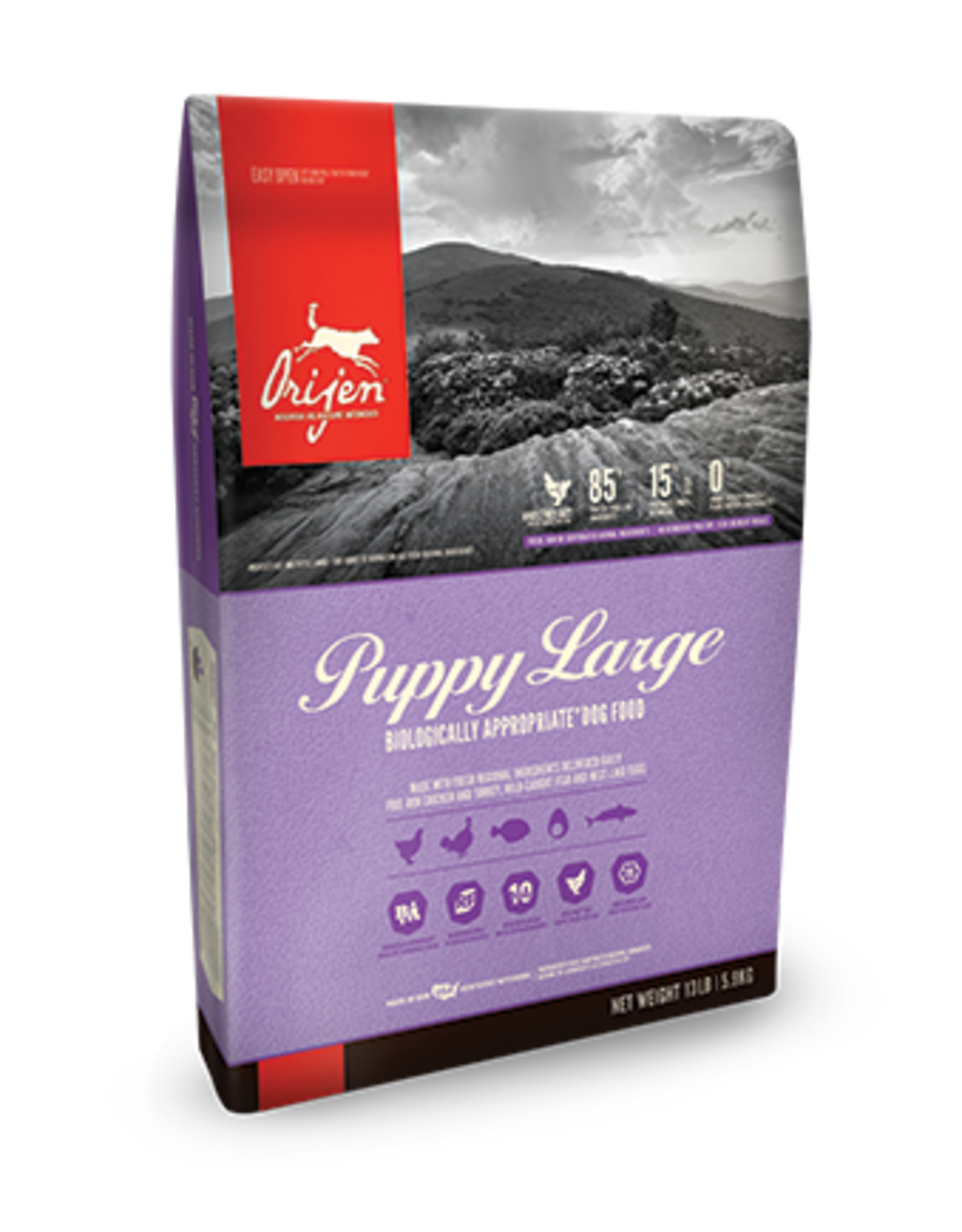 Orijen Dog Food Large Breed Puppy - Pawtopia: Your Pet's Nutritionist