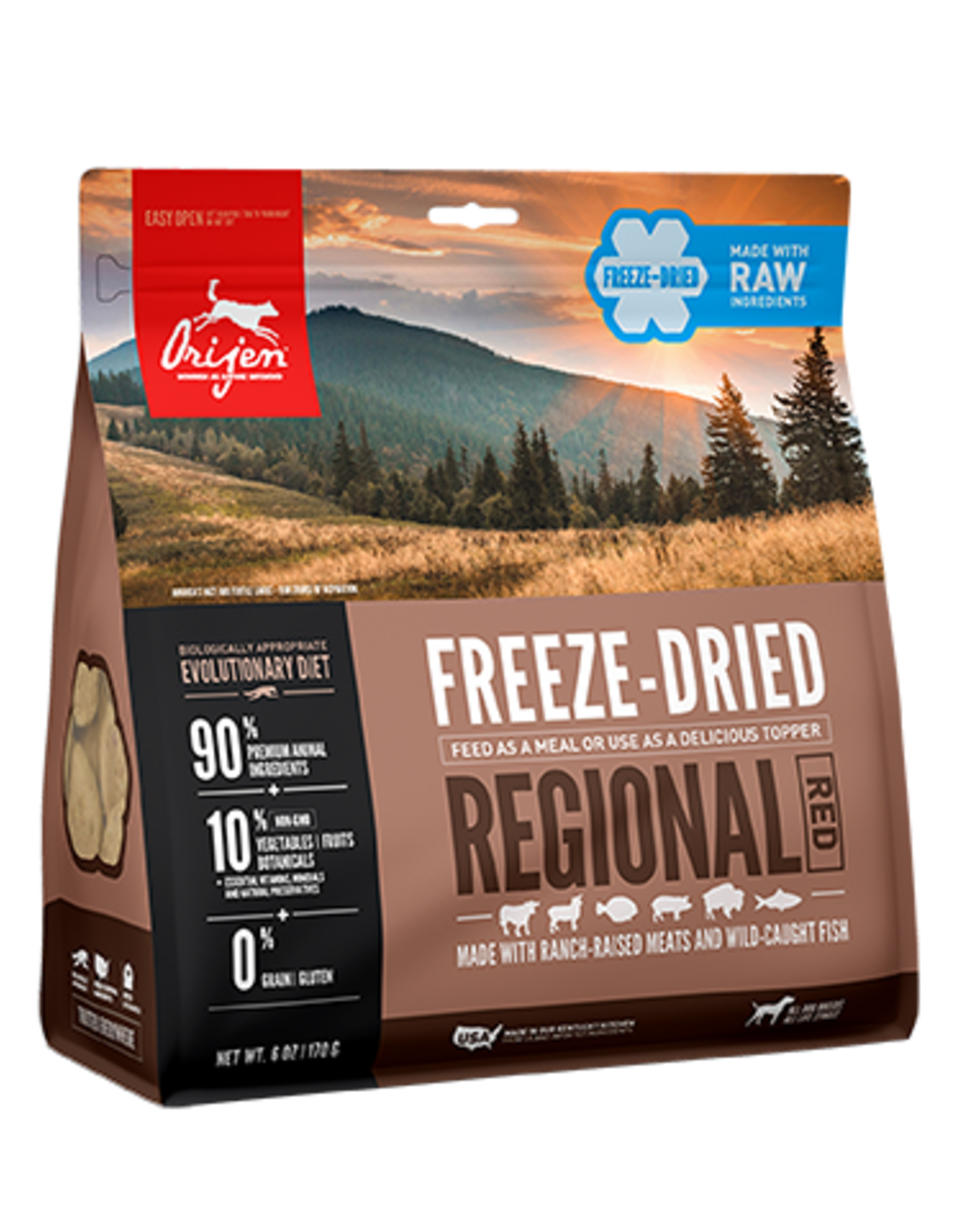 Orijen Dog Food Freeze Dried Regional Red Pawtopia Your Pet's