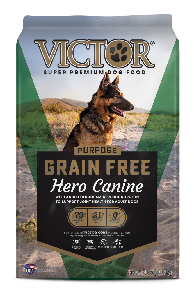 Victor Grain Free Dog Food Hero Canine - Pawtopia: Your Pet's Nutritionist