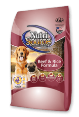 Nutrisource Dog Food Beef & Rice - Pawtopia: Your Pet's Nutritionist