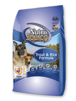 Nutrisource Dog Food Trout & Rice