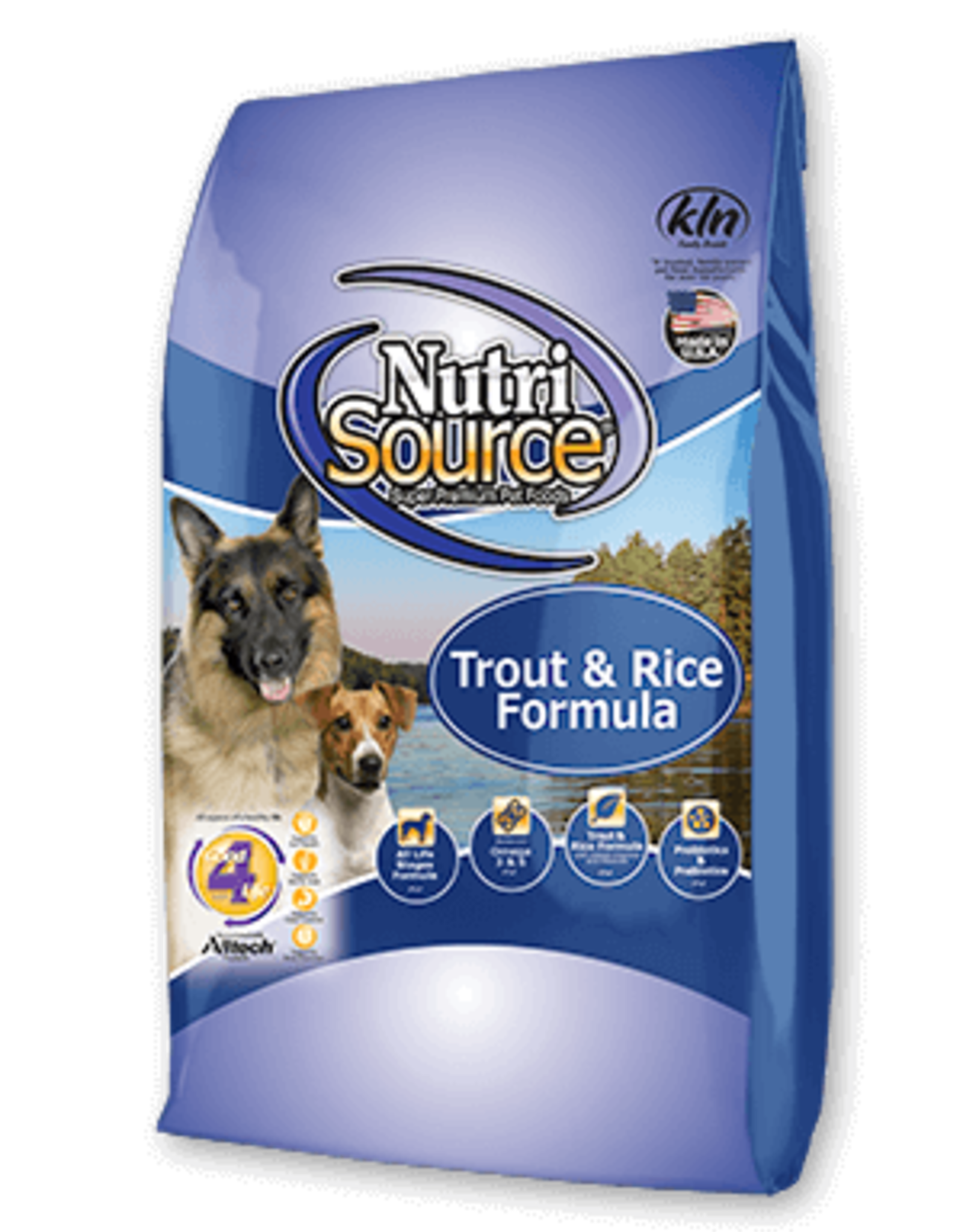 Nutrisource Dog Food Trout - Pawtopia: Your Pet's Nutritionist