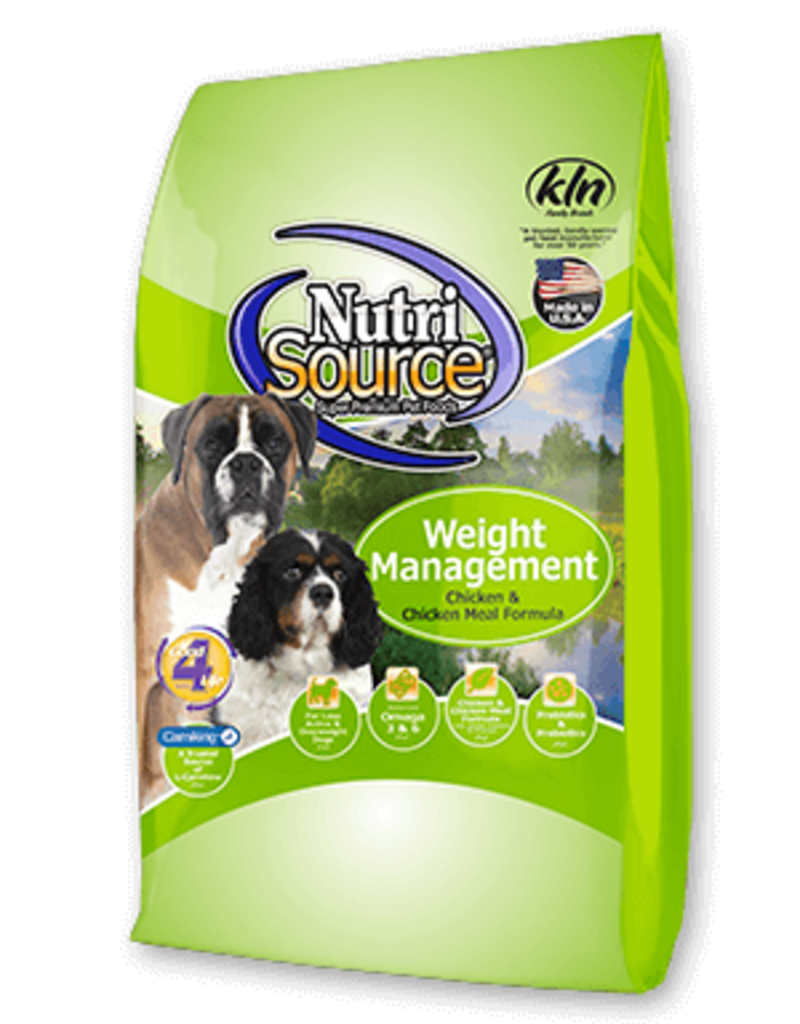 Nutrisource Dog Food Weight Control Pawtopia Your Pet's Nutritionist