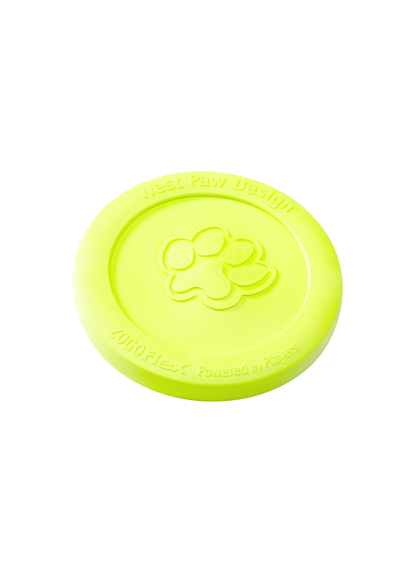 West Paw Zisc Dog Toy Tangerine