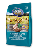 Nutrisource GF Dog Food Chicken & Pea