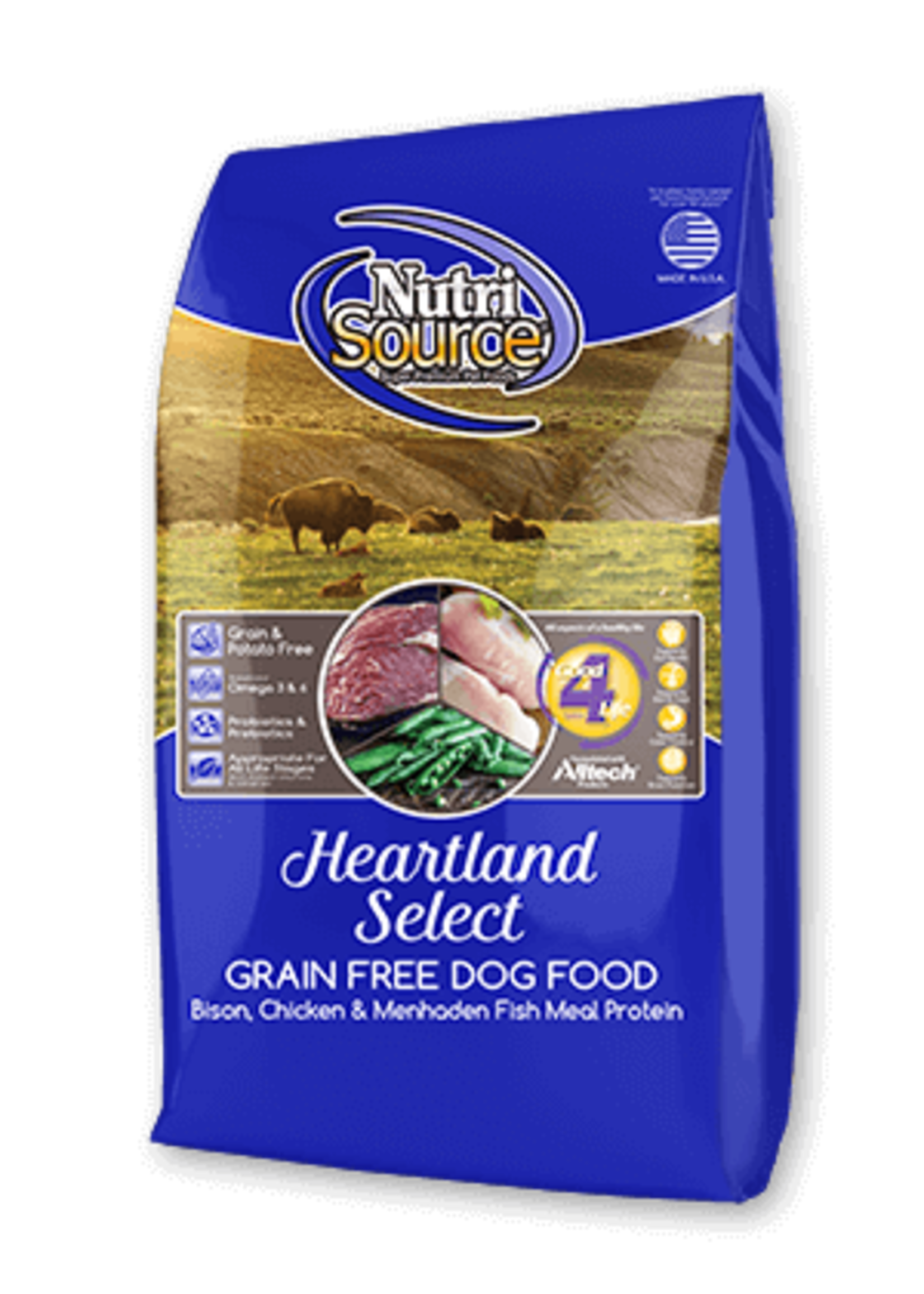 Nutrisource GF Dog Food Heartland Select