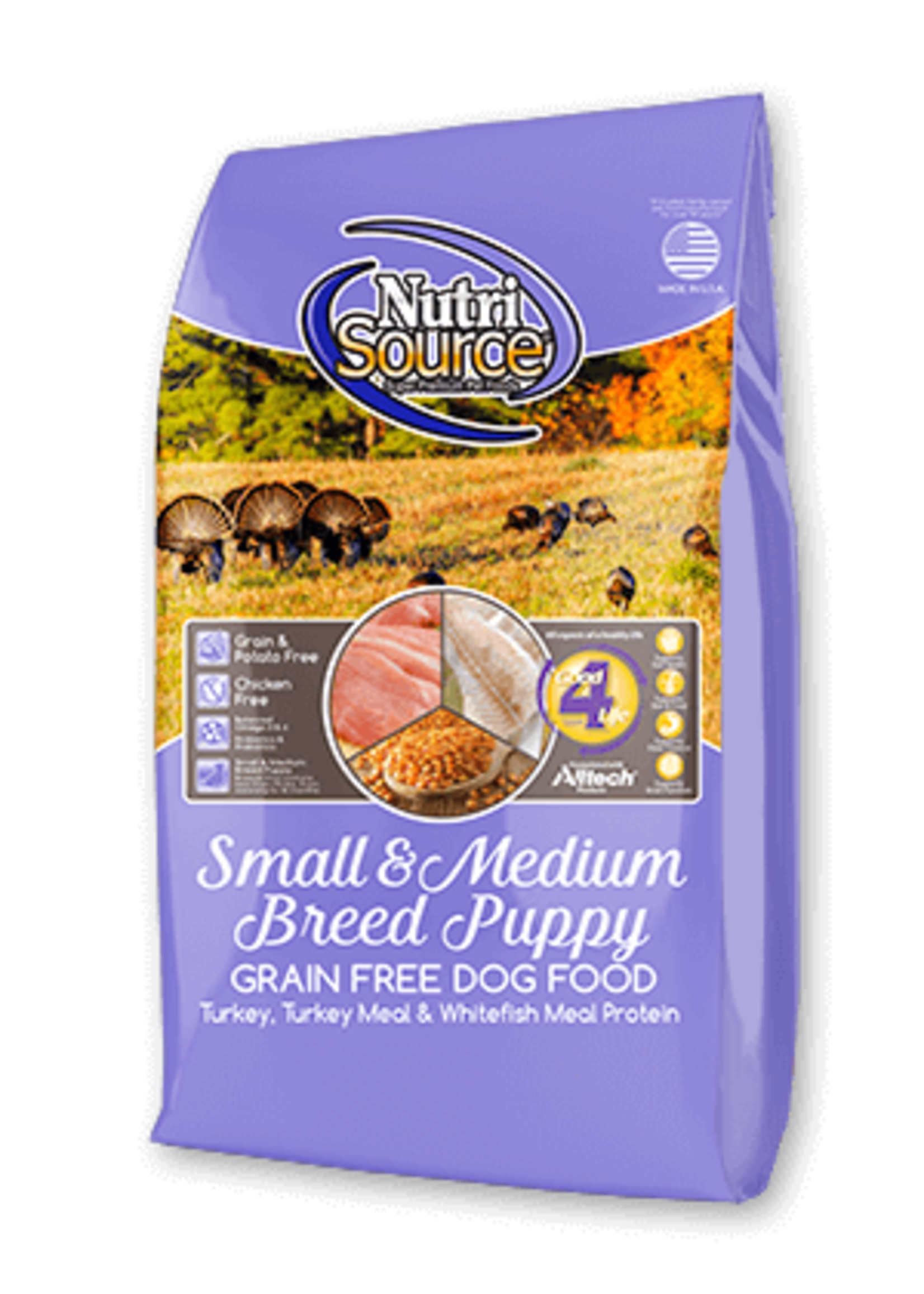 Nutrisource GF Dog Food Small/Medium Puppy