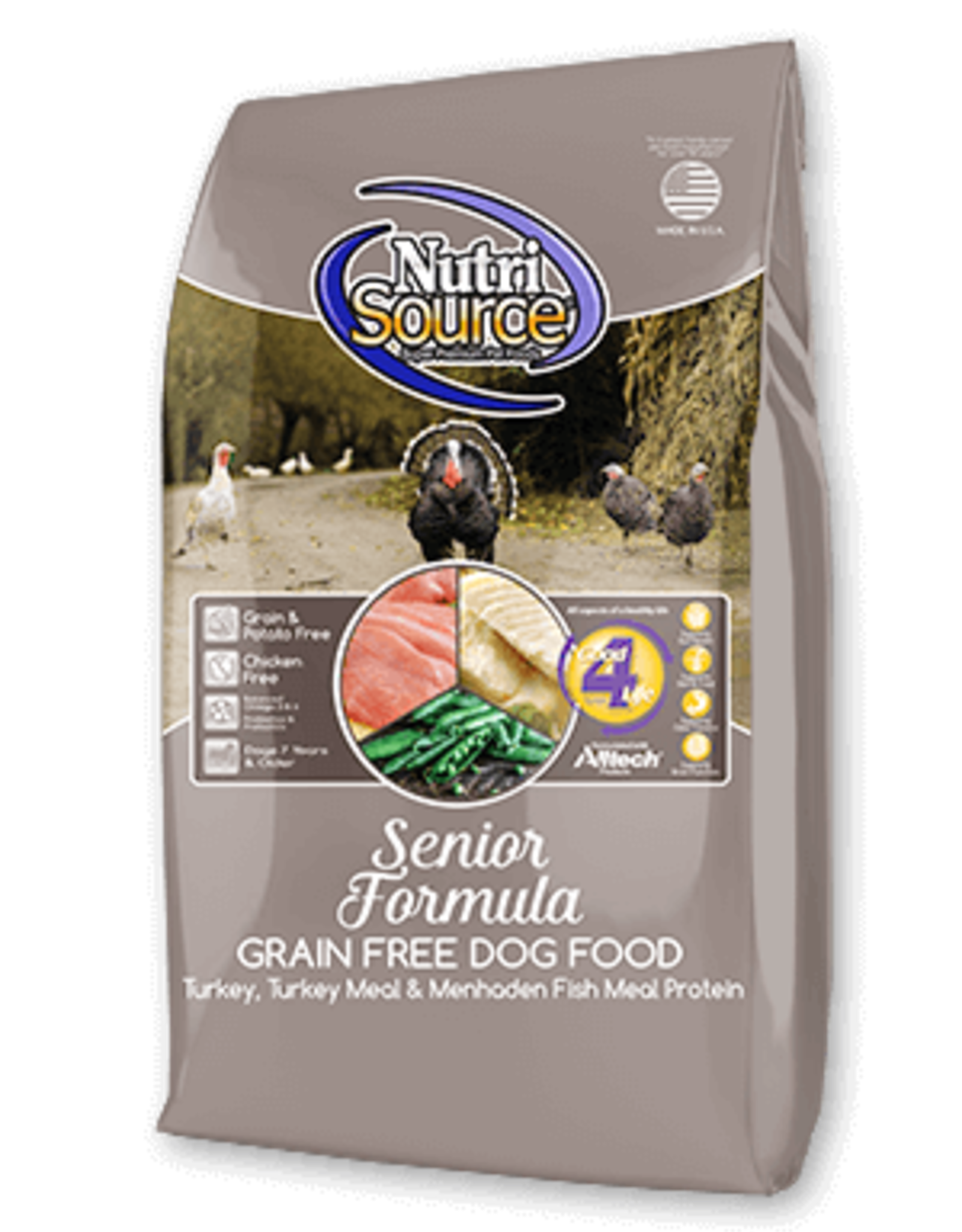 Nutrisource GF Dog Food Senior - Pawtopia: Your Pet's Nutritionist