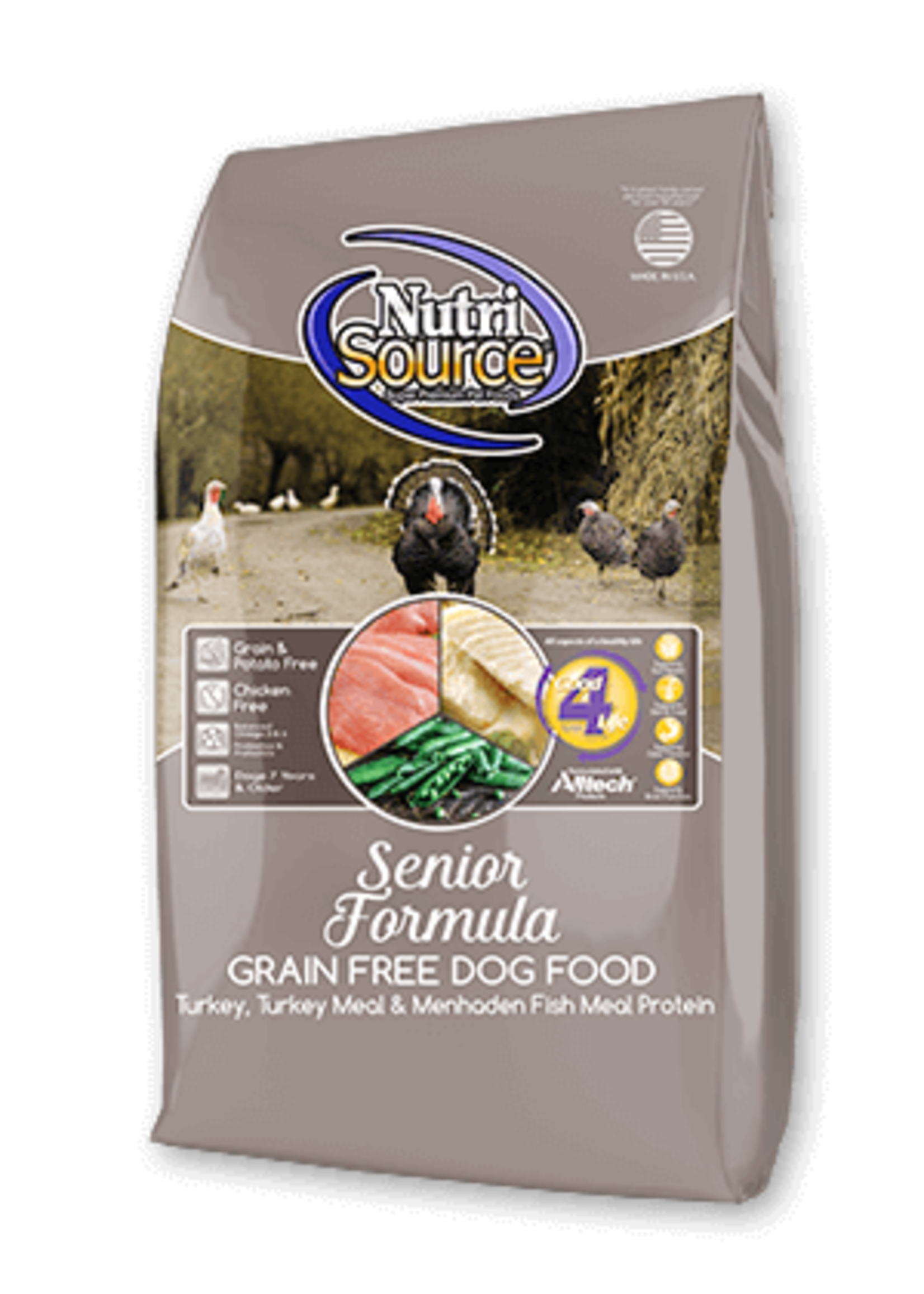 Nutrisource GF Dog Food Senior