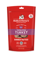 Stella & Chewy's Freeze Dried Raw Dog Turkey Patties