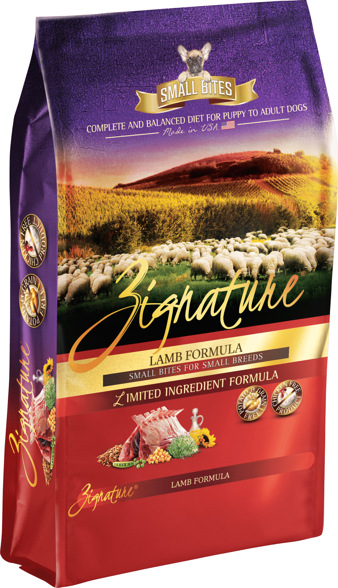 Zignature Dog Food Lamb Formula Small Bites Pawtopia Your Pet's