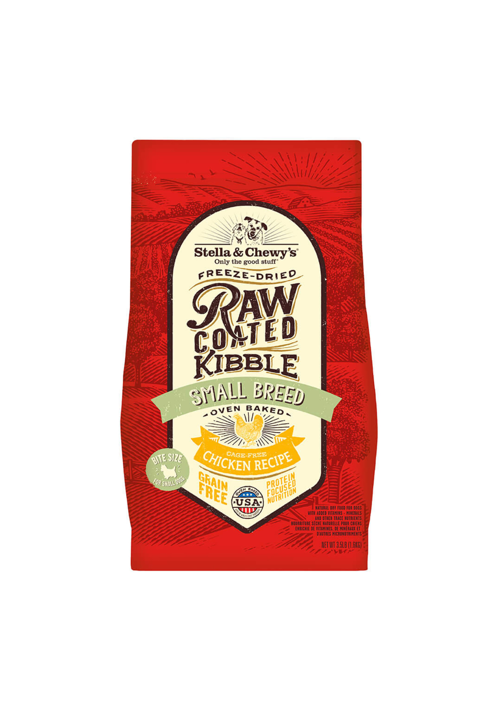 Stella & Chewy's Cage Free Chicken Small Breeds Raw Coated Kibble