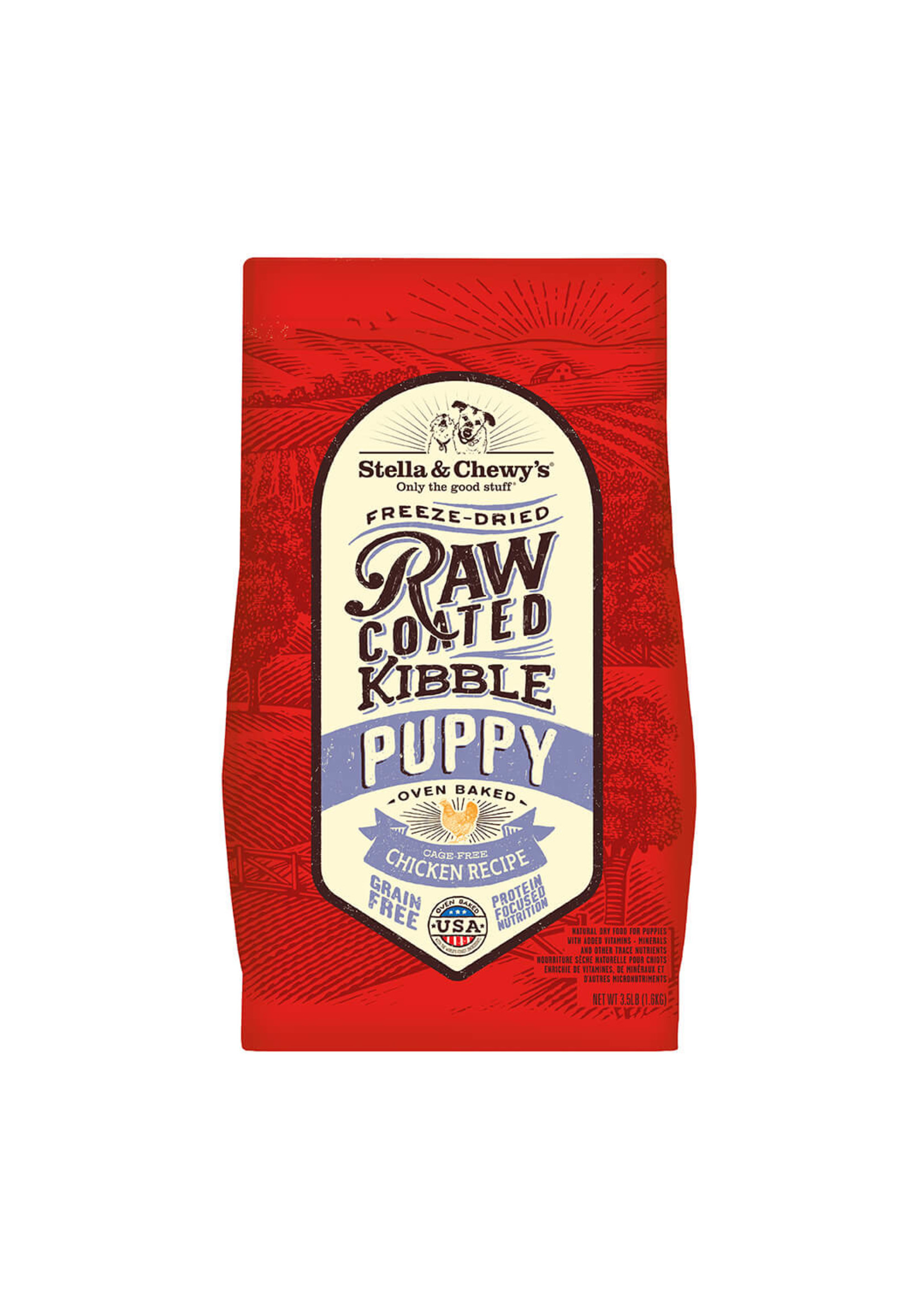 Stella & Chewy's Cage Free Chicken Puppies Raw Coated Kibble
