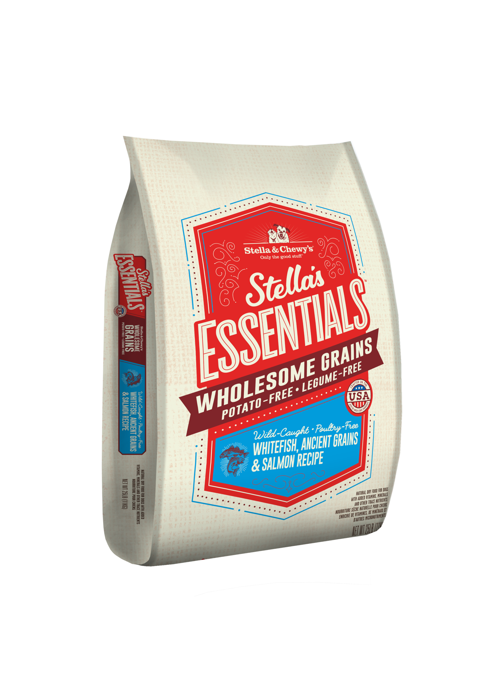 Stella & Chewy's Whitefish w/ Salmon & Ancient Grains Essentials