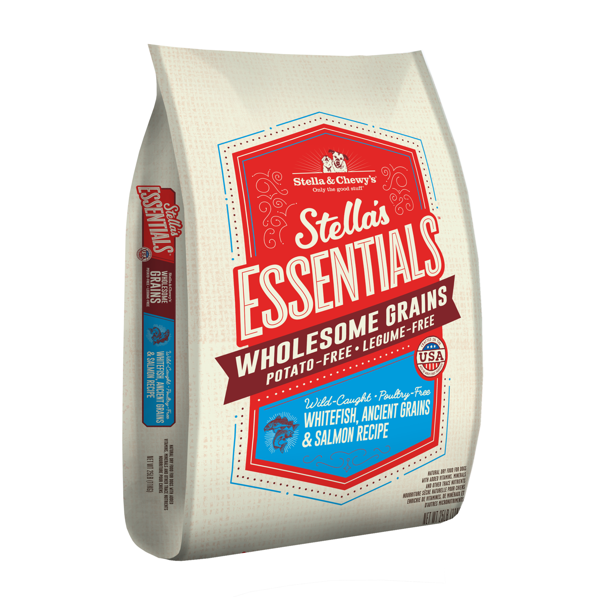 Stella Chewy s Whitefish w Salmon Ancient Grains Essentials