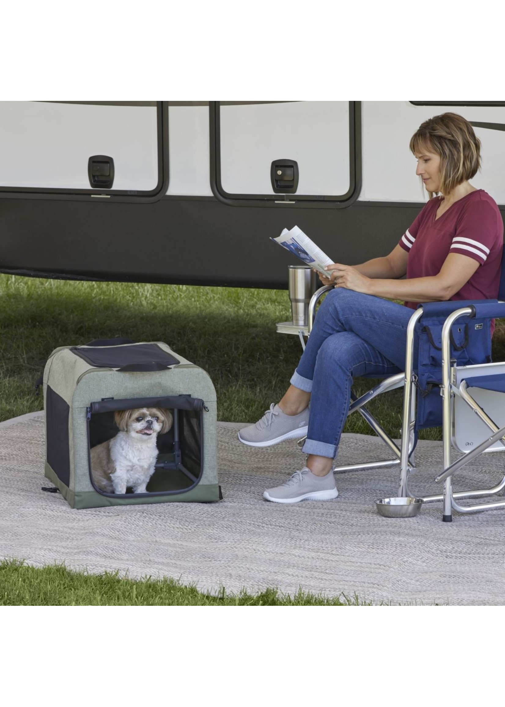 Canine Camper Tent Crates