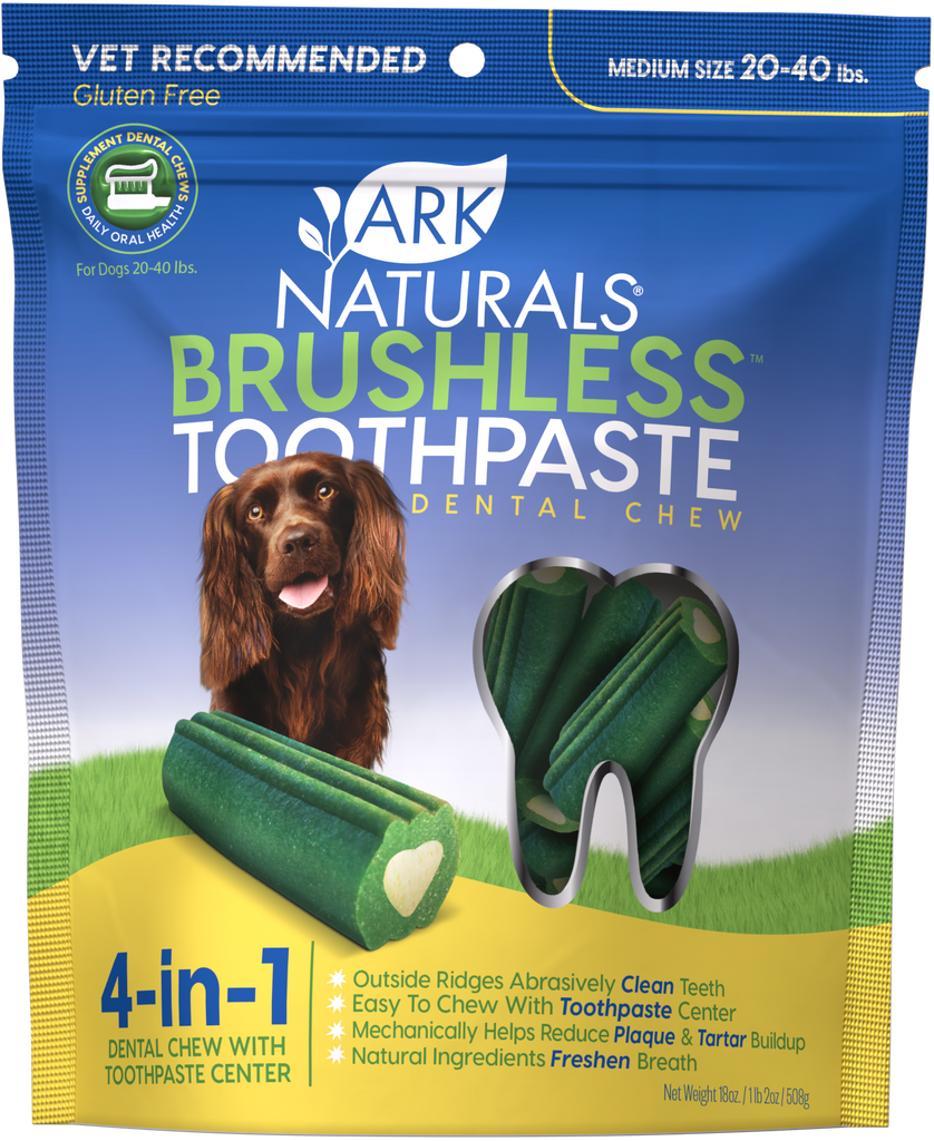 Ark Naturals Brushless Toothpaste Chew Pawtopia Your Pet's Nutritionist