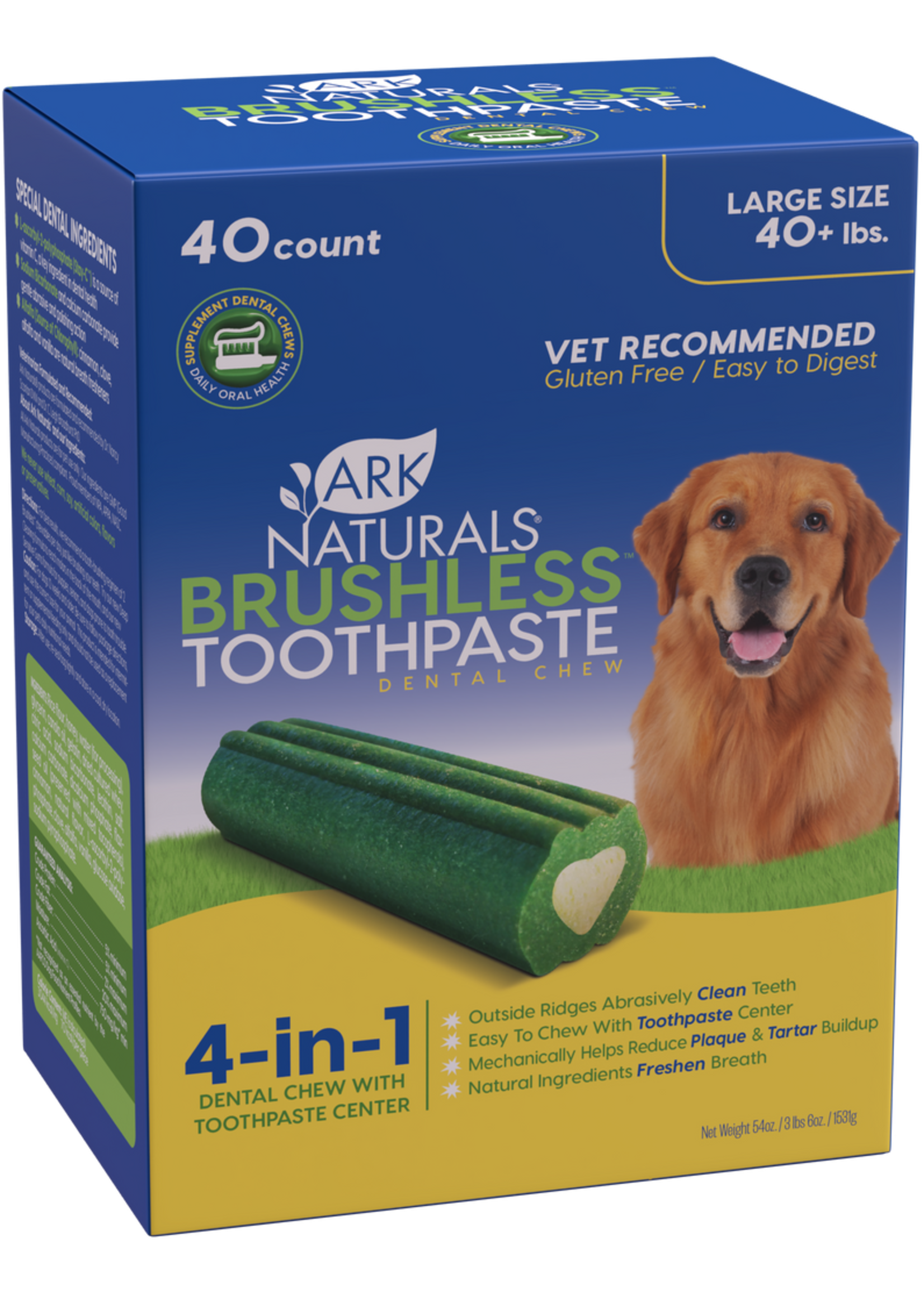 Ark Naturals  Brushless Toothpaste Dental Chew