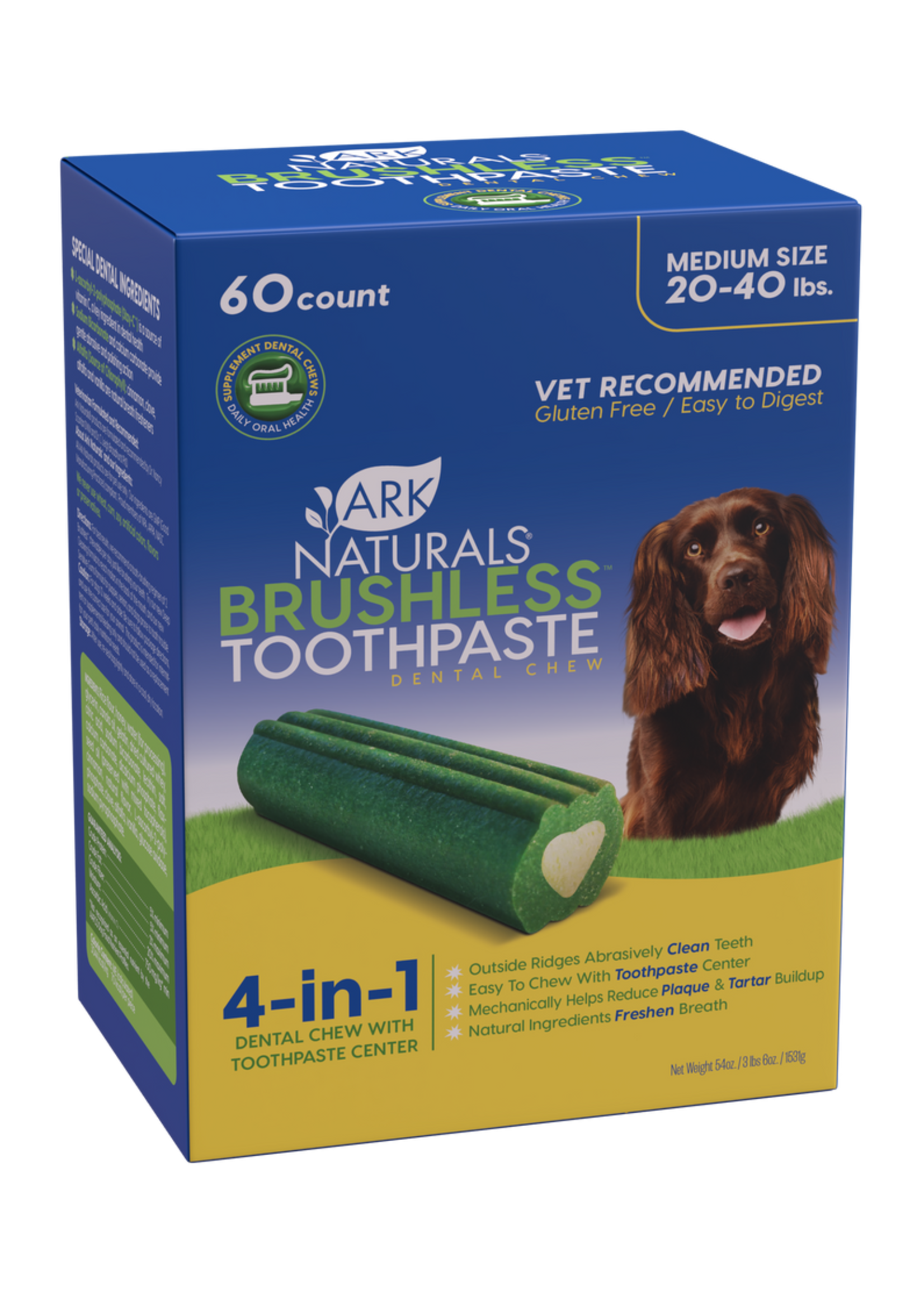 Ark Naturals  Brushless Toothpaste Dental Chew