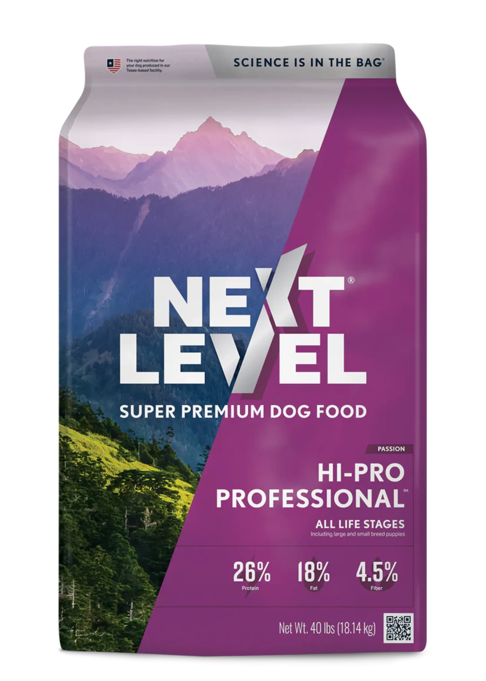Next Level Professional ALS Dry Dog Food 40 lb