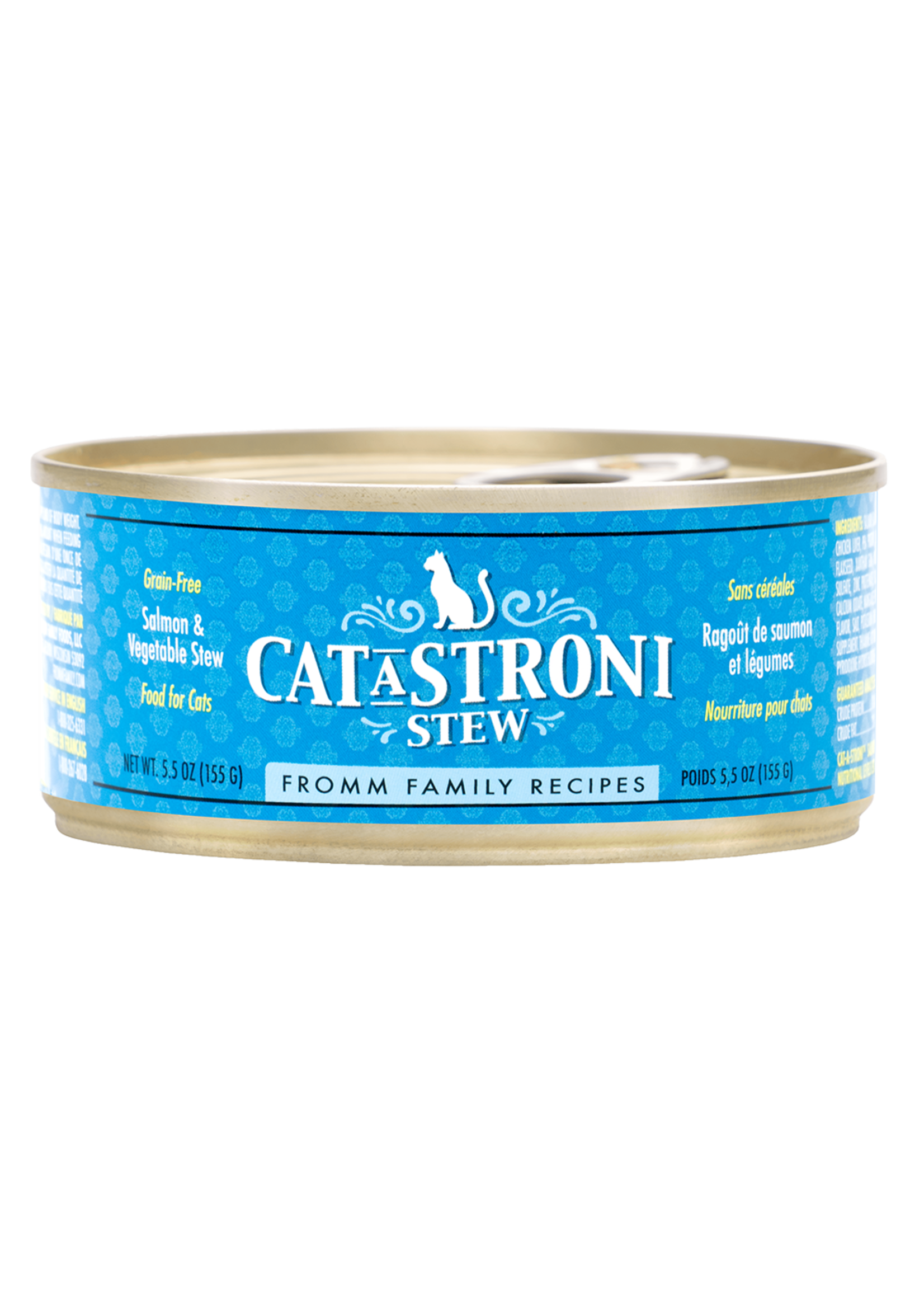 Fromm Catastroni Salmon Veg Stew Canned Food 5.5oz