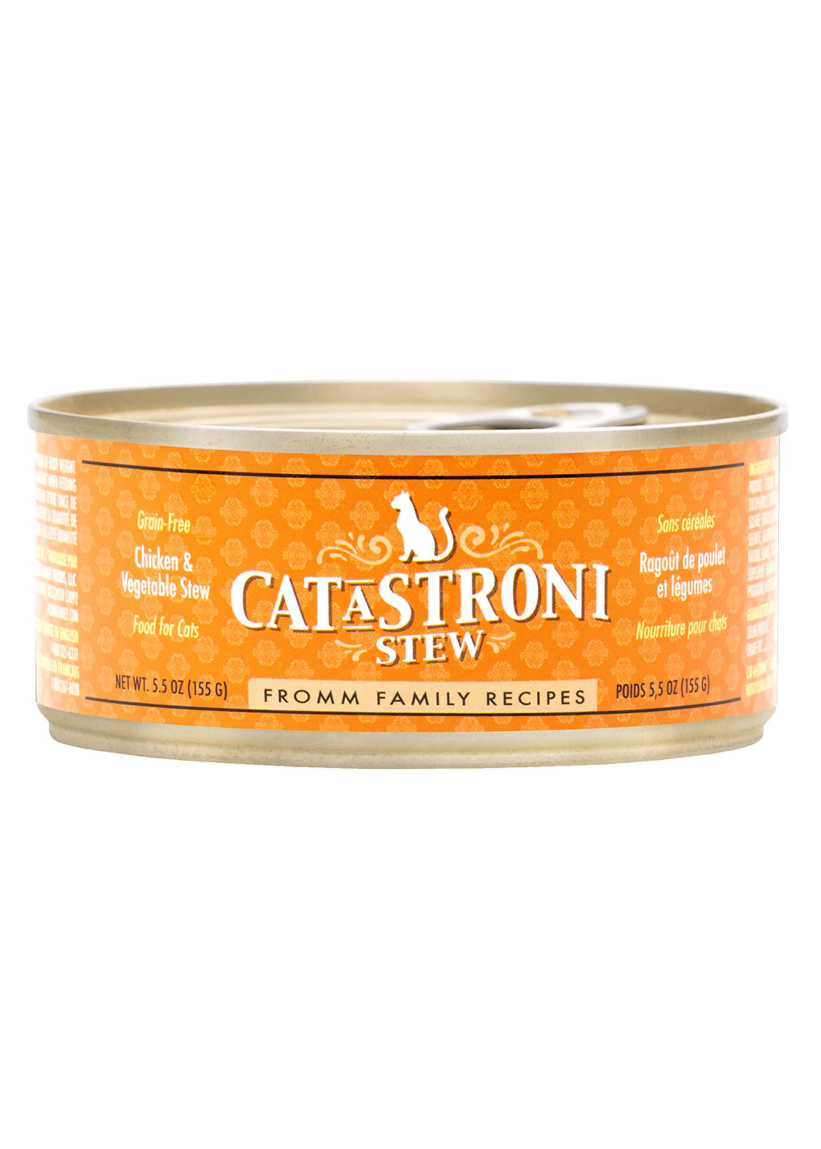 Fromm Catastroni Chicken Veg Stew Canned Food 5.5oz