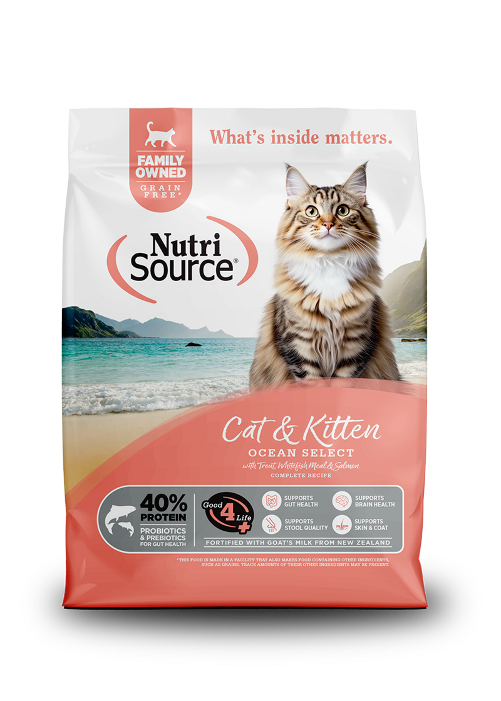 Nutrisource GF Cat Kitten Ocean Select 4 lb