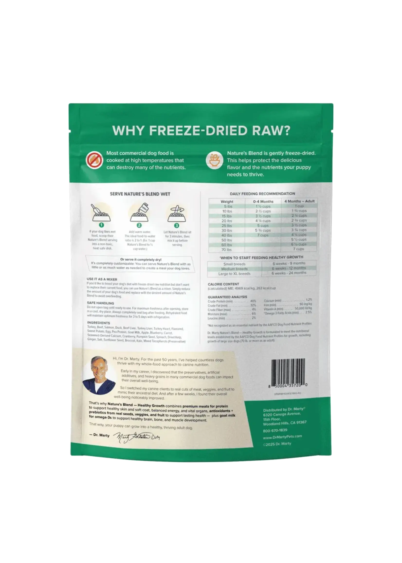 DM Nat. Blend Healthy Growth 6 oz