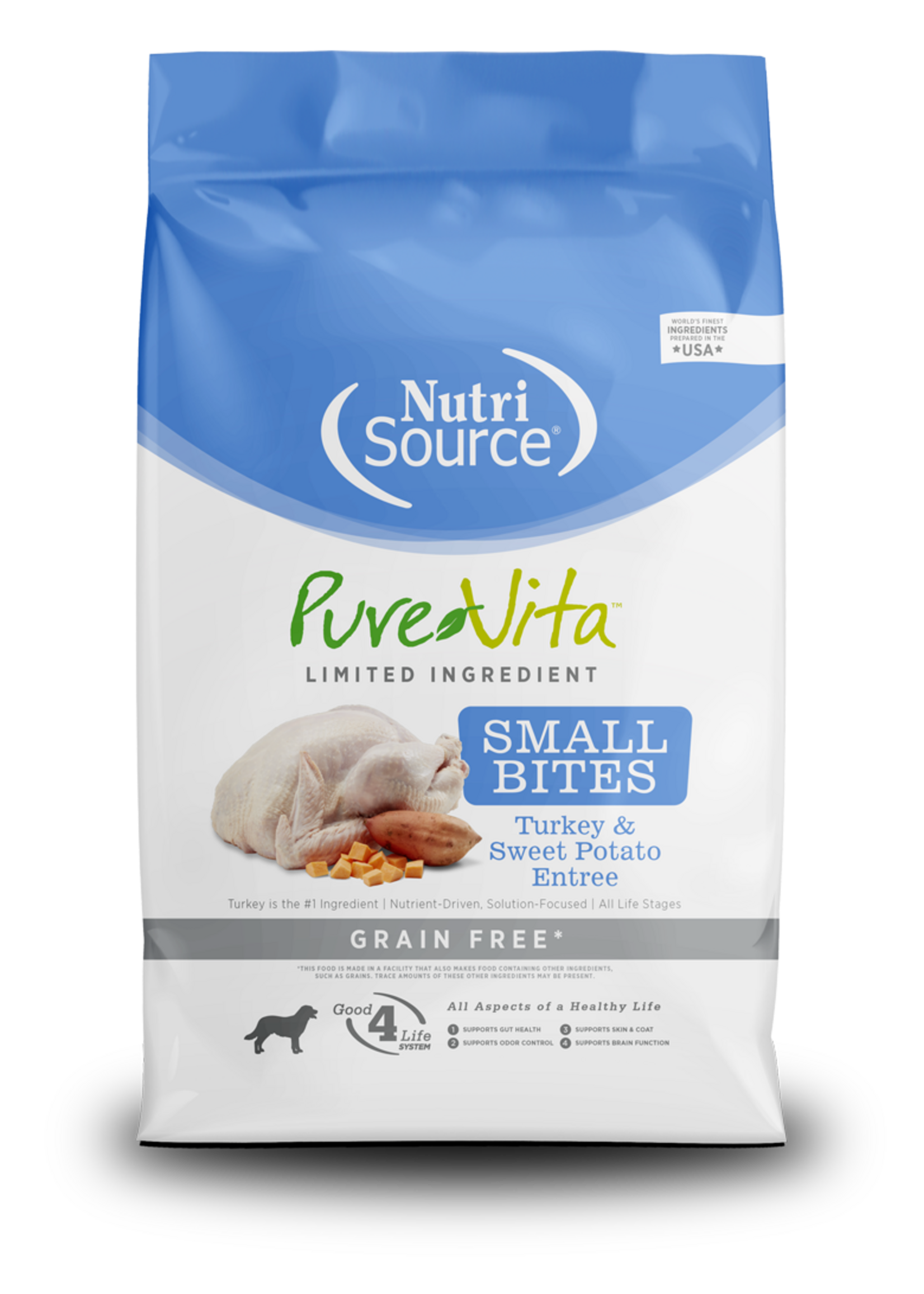 Pure Vita Small Bites Turkey, sweet potato 15lb