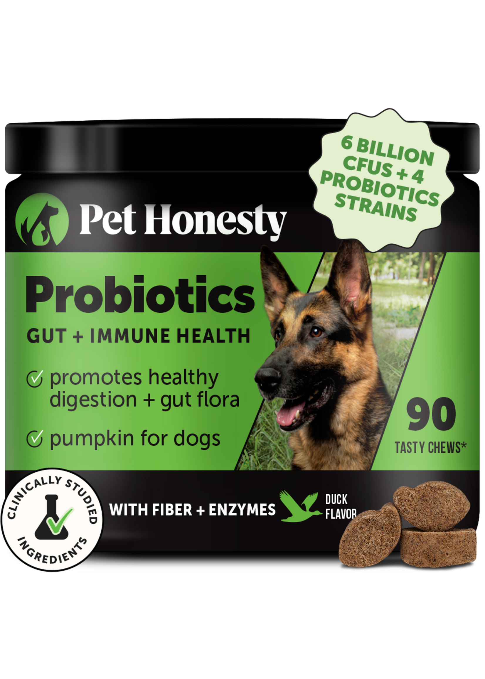 Pet Honesty Digestive Probiotics 90ct