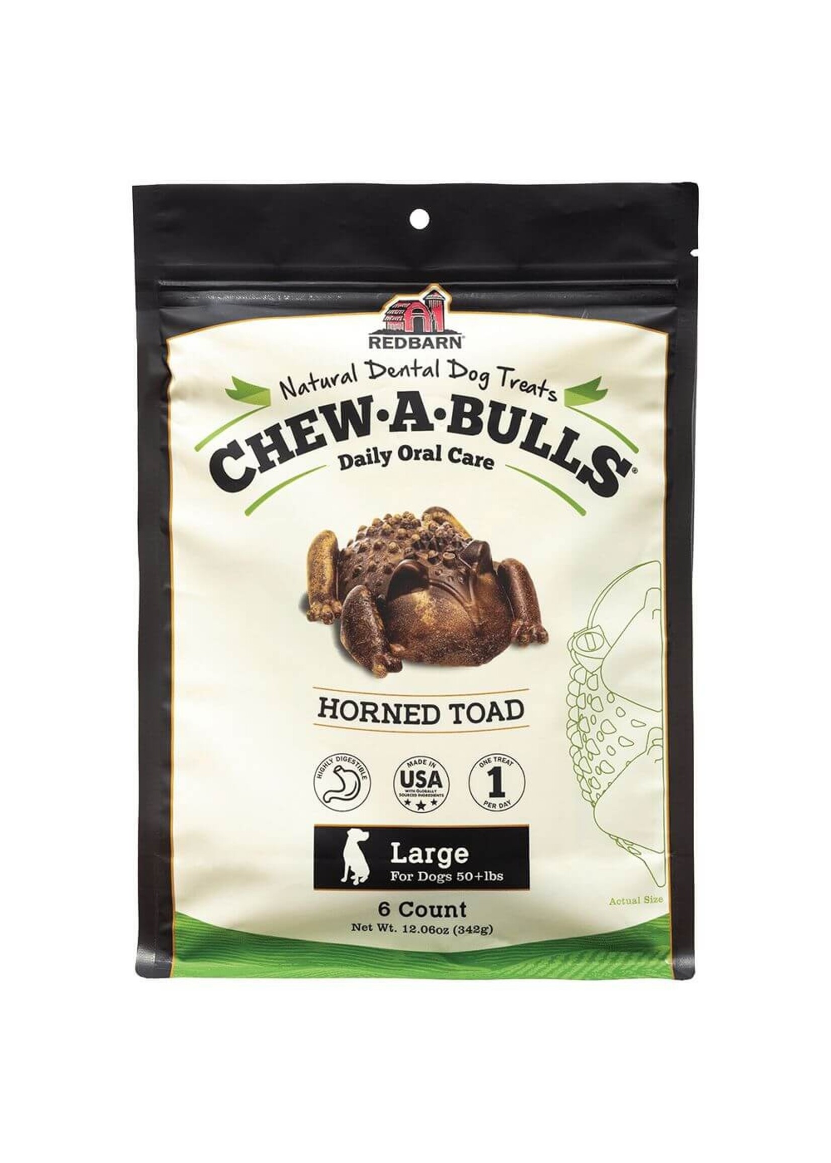 RBP Chew-a-bulls Toad Lg Bulk (25)