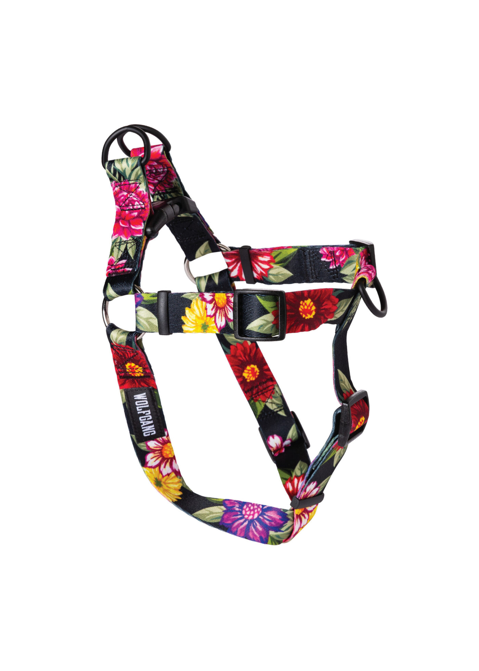 Wolfgang Dark Floral Harness Xlg