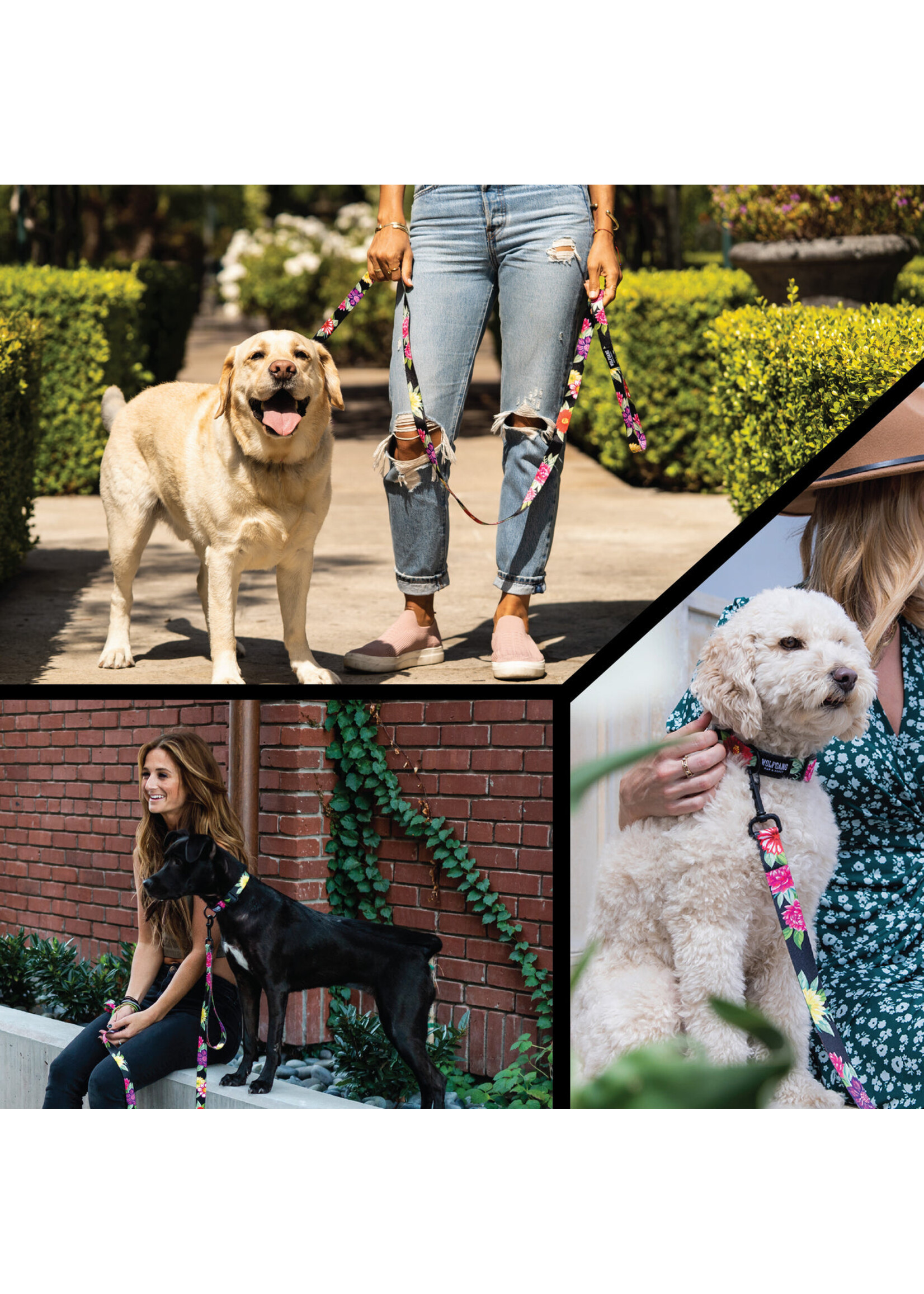 Wolfgang Dark Floral Harness Sm