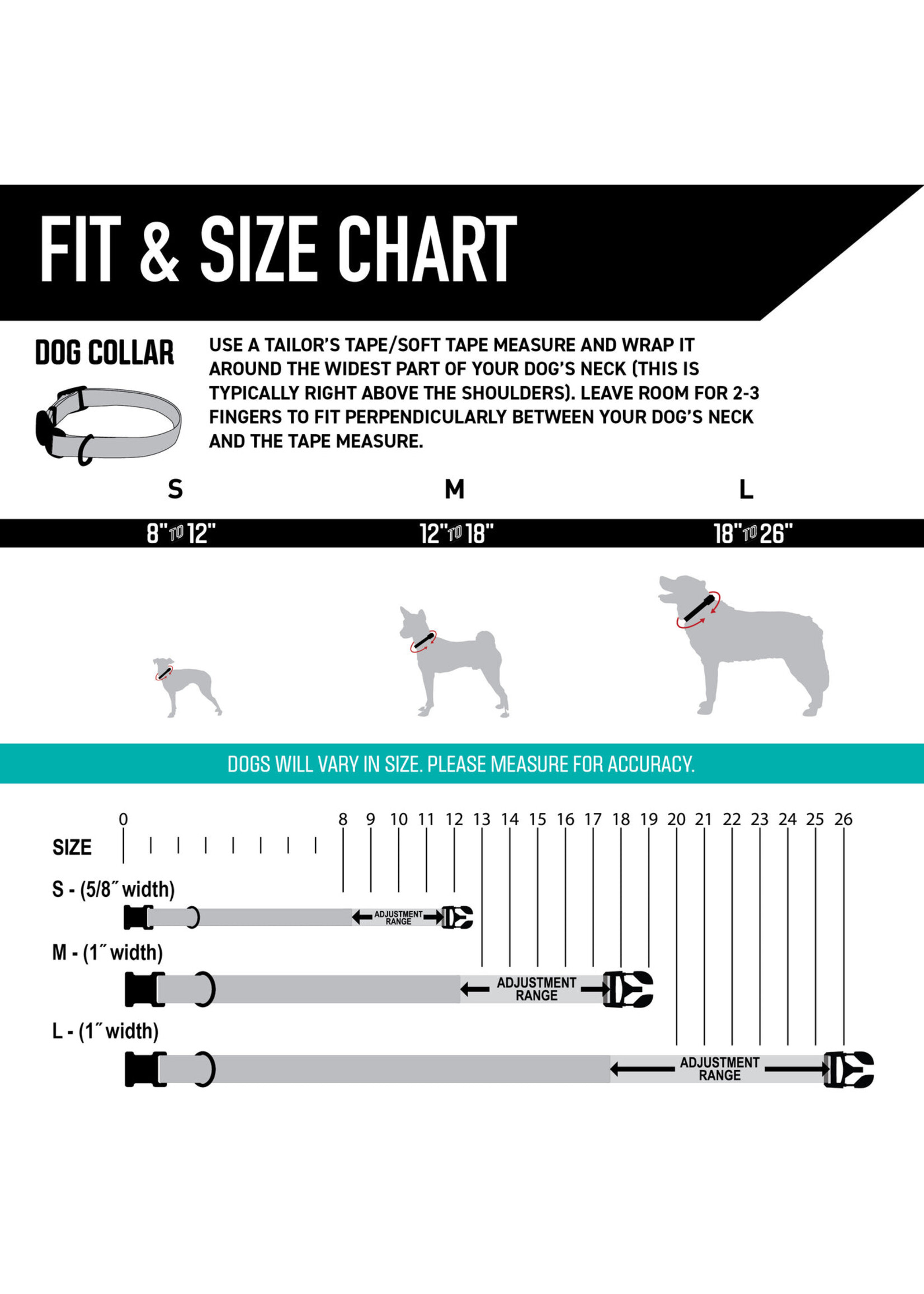 Wolfgang Great Escape Collar Lg 18-26”