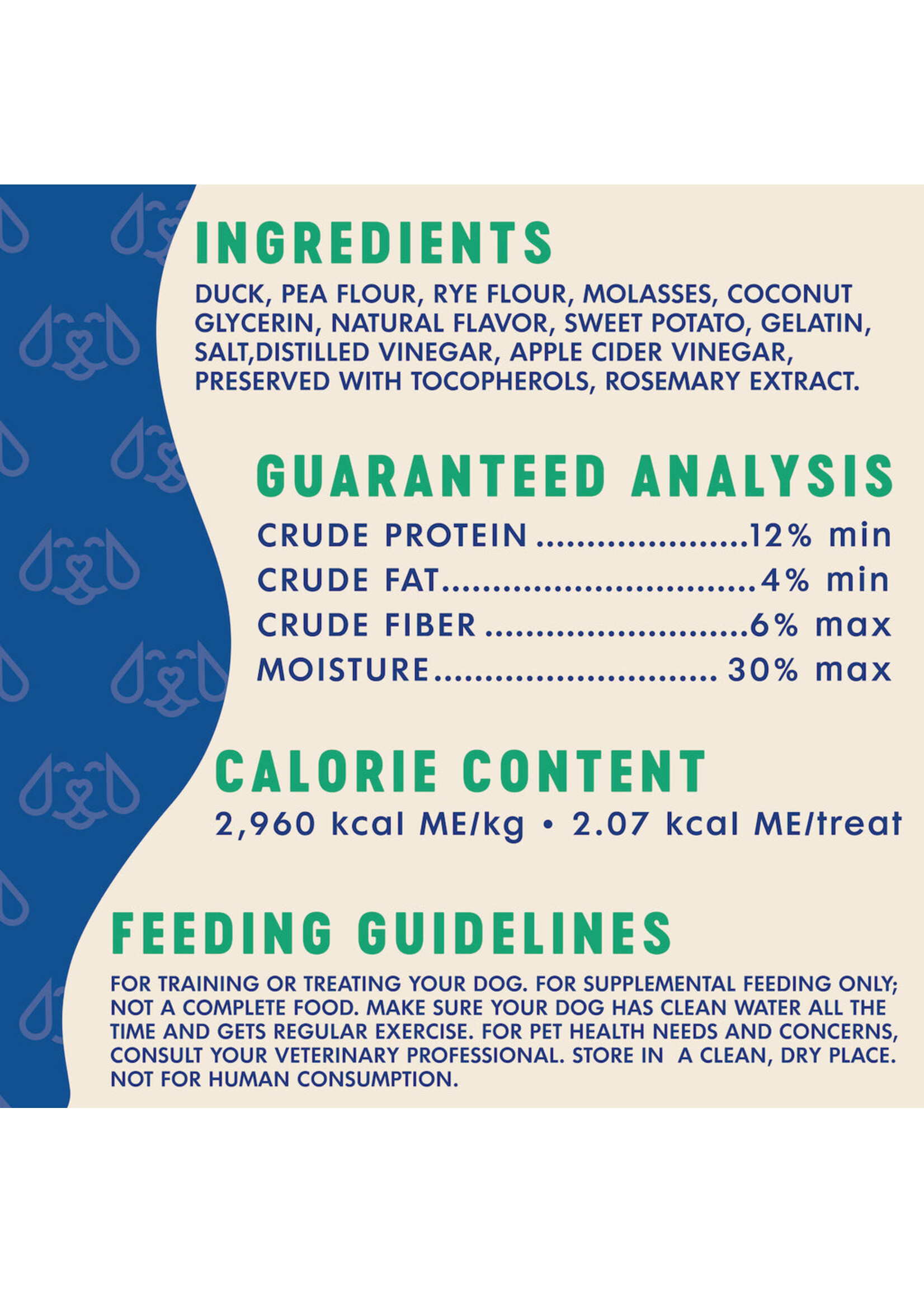 Finley Soft Chew Bites Duck 6 oz