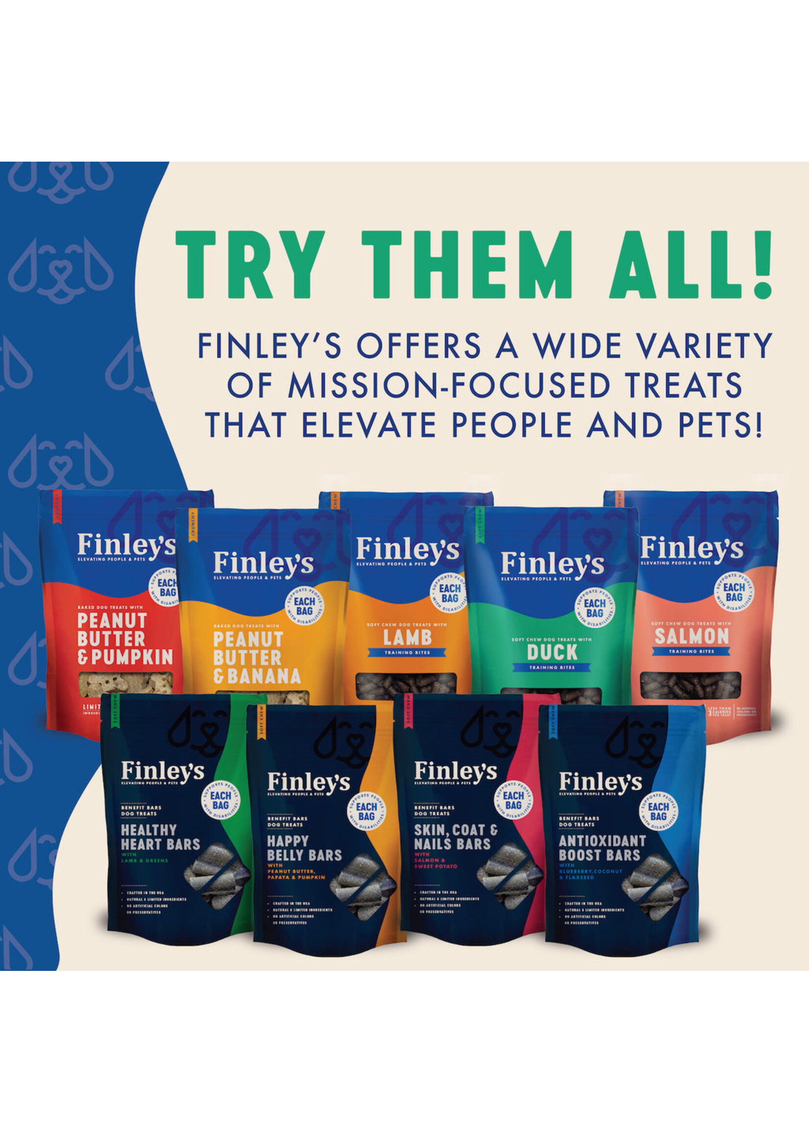 Finley Soft Chew Bites Duck 6 oz