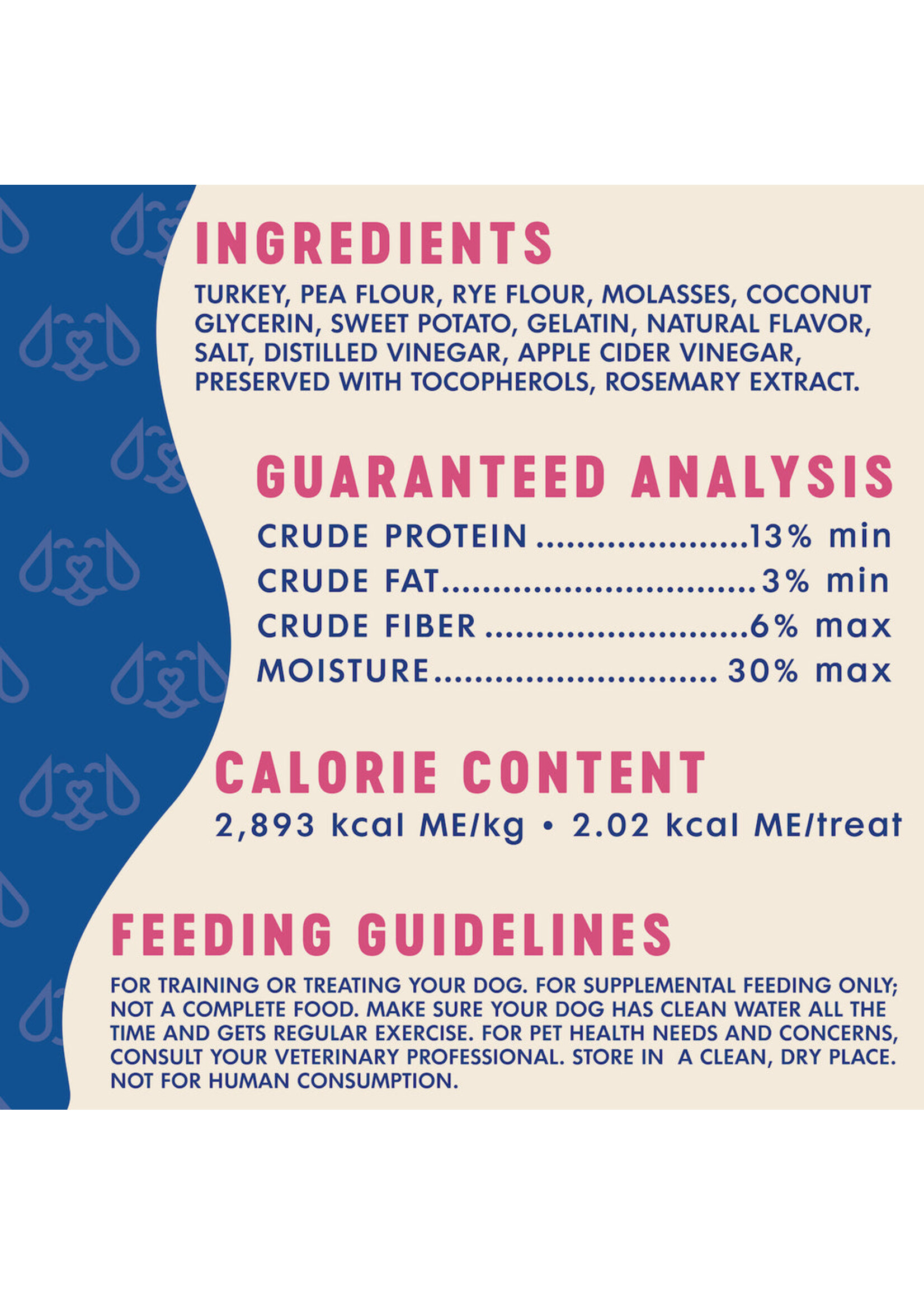 Finley Soft Chew Bites Turkey 6 oz