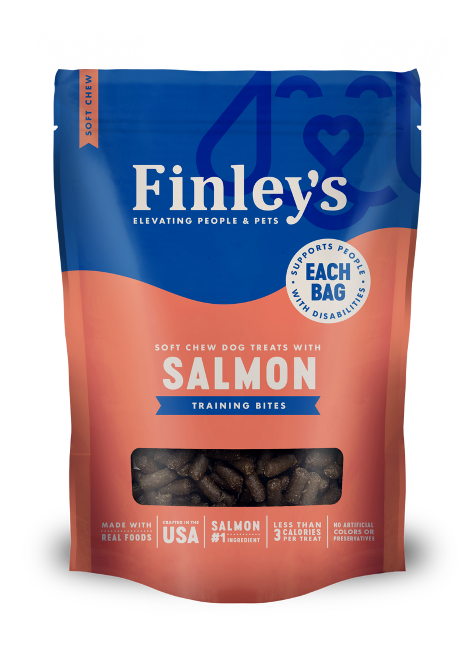 Finley Soft Chew Bites Salmon 6 oz