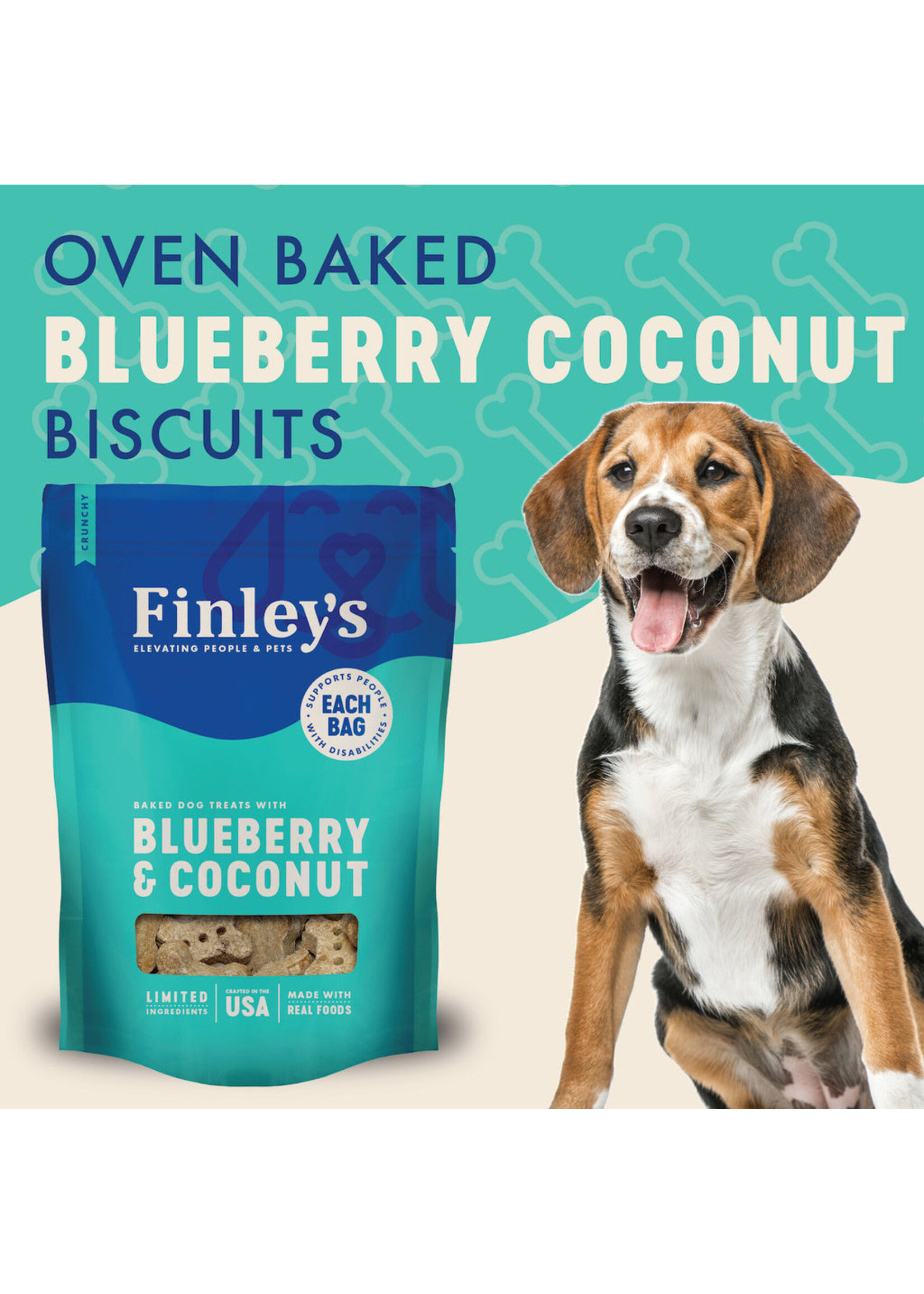 Finley Biscuit BB & Coconut 12 oz