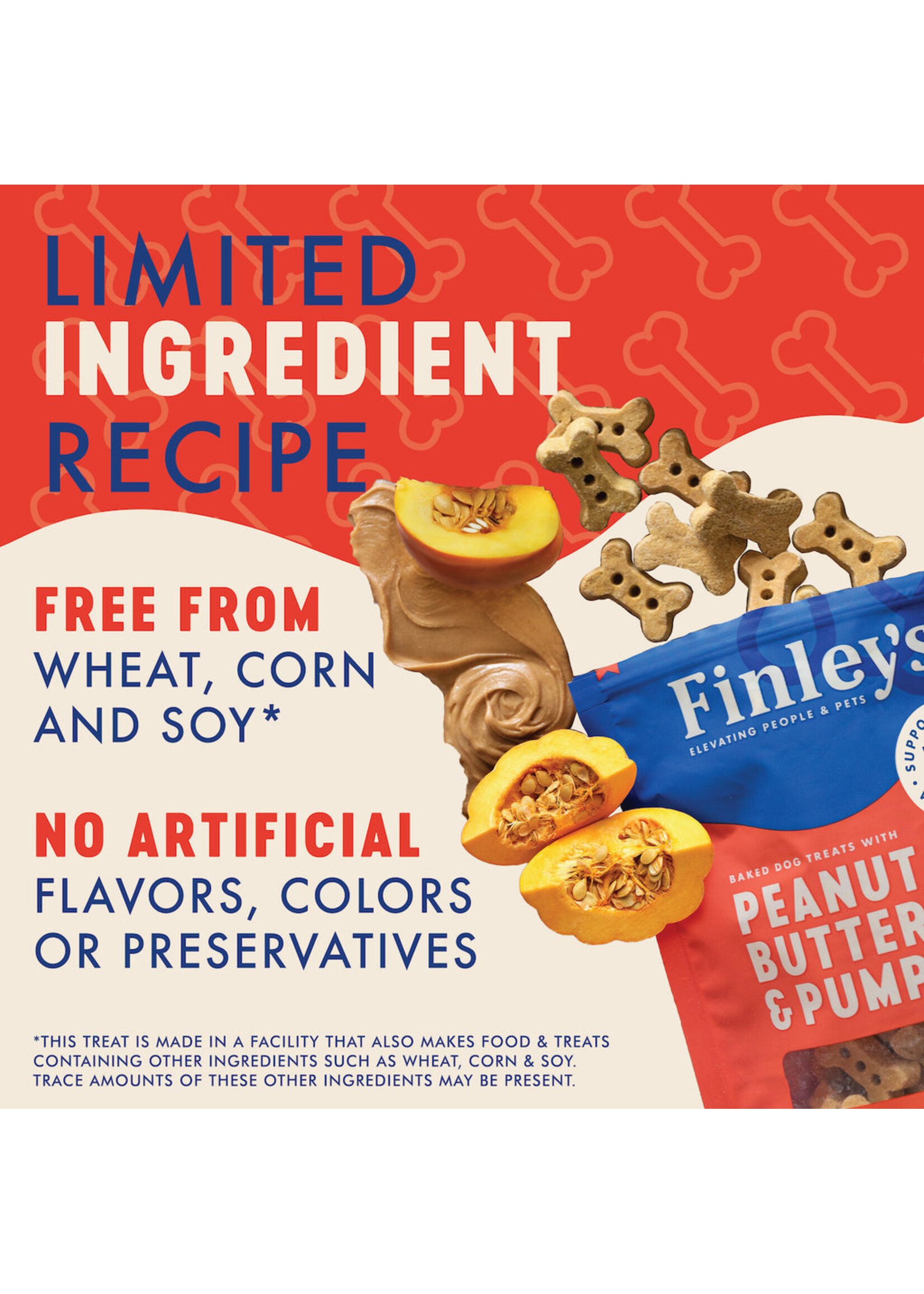 Finley Biscuit PB & Pumpkin 12 oz