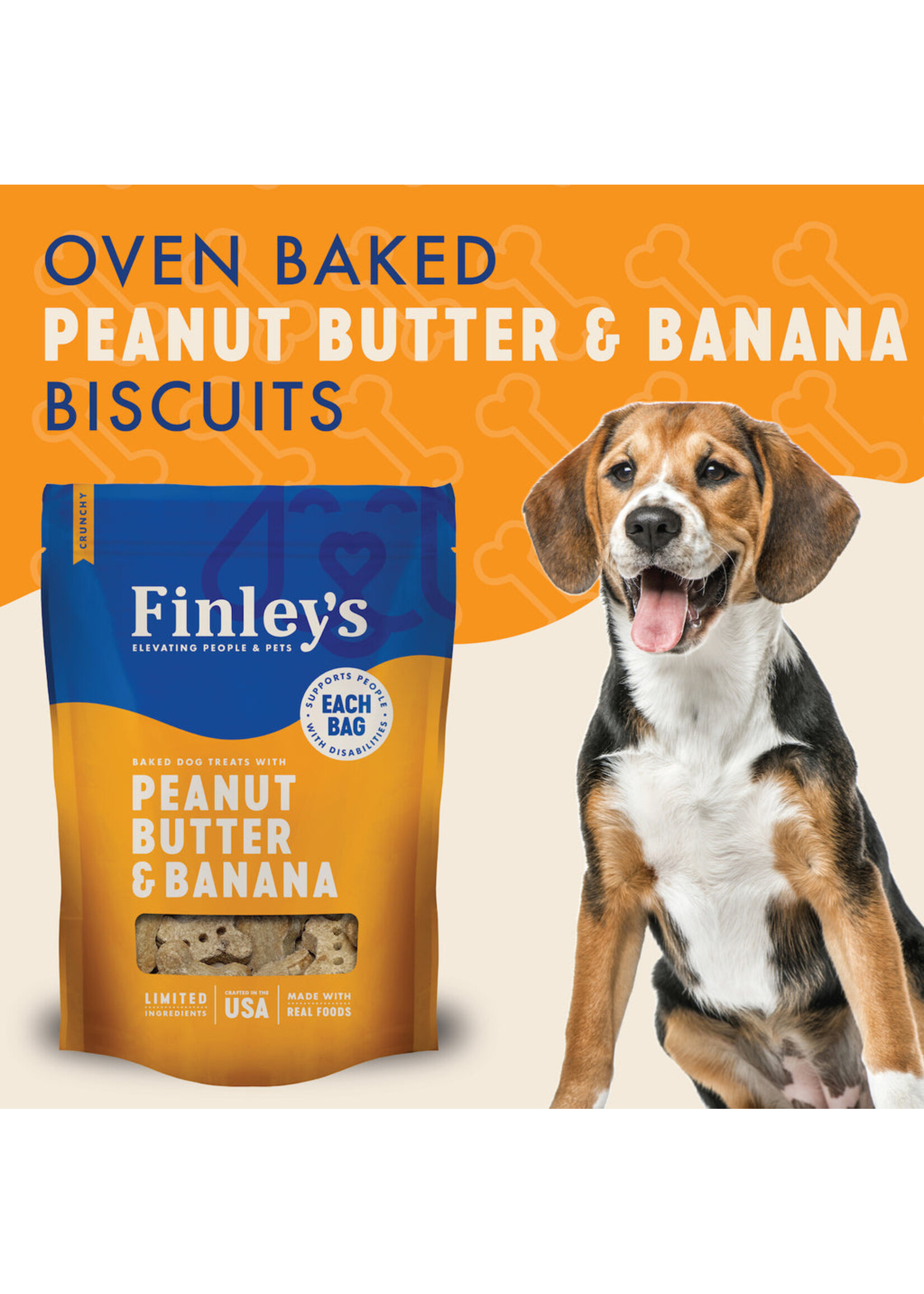 Finley Biscuit PB & Banana 12 oz